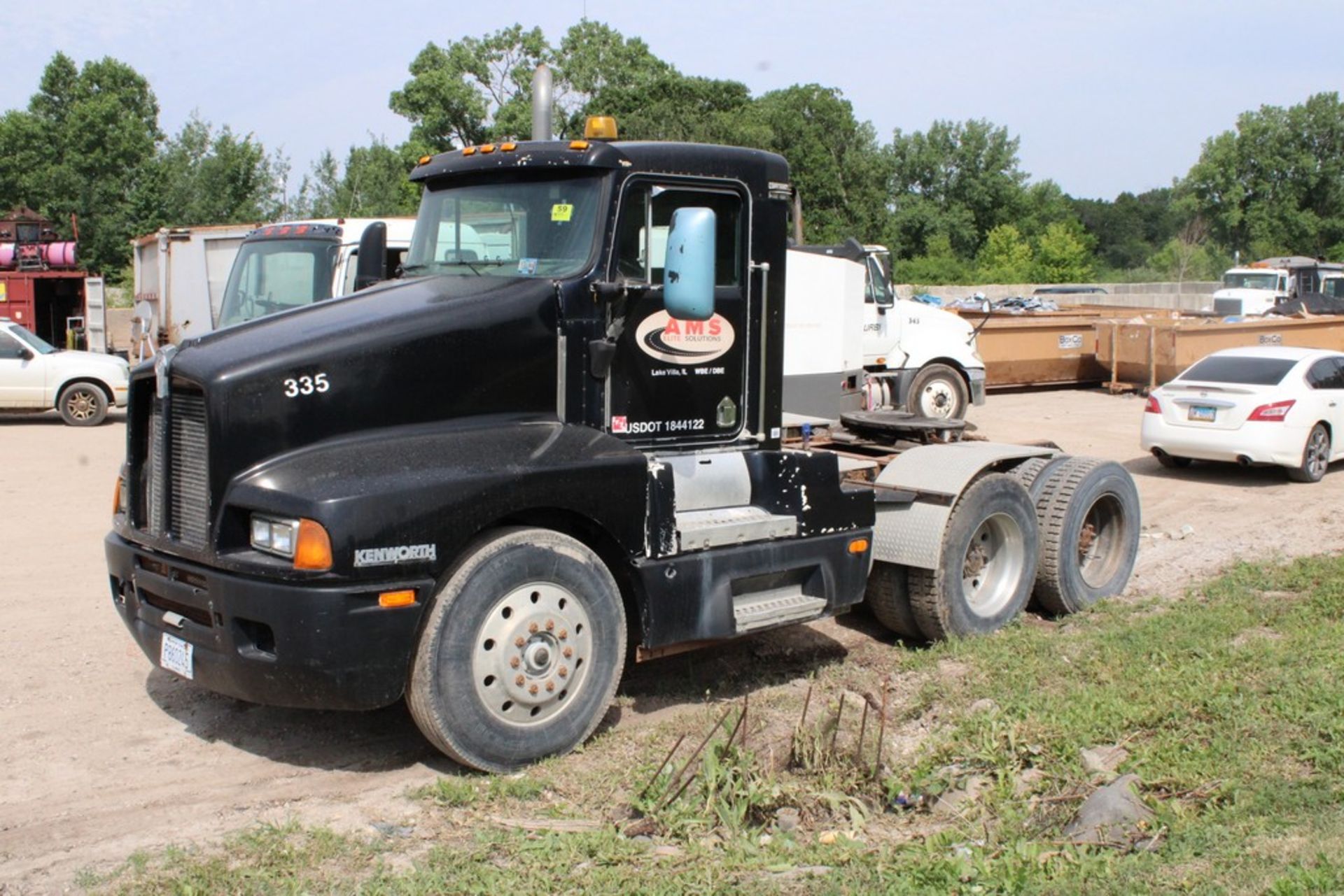 1994 KENWORTH T-600 TRUCK TRACTOR, VIN 1XKADR3X8RJ627117, DETROIT DIESEL, 8 SPEED, TANDEM AXLE, - Image 3 of 22