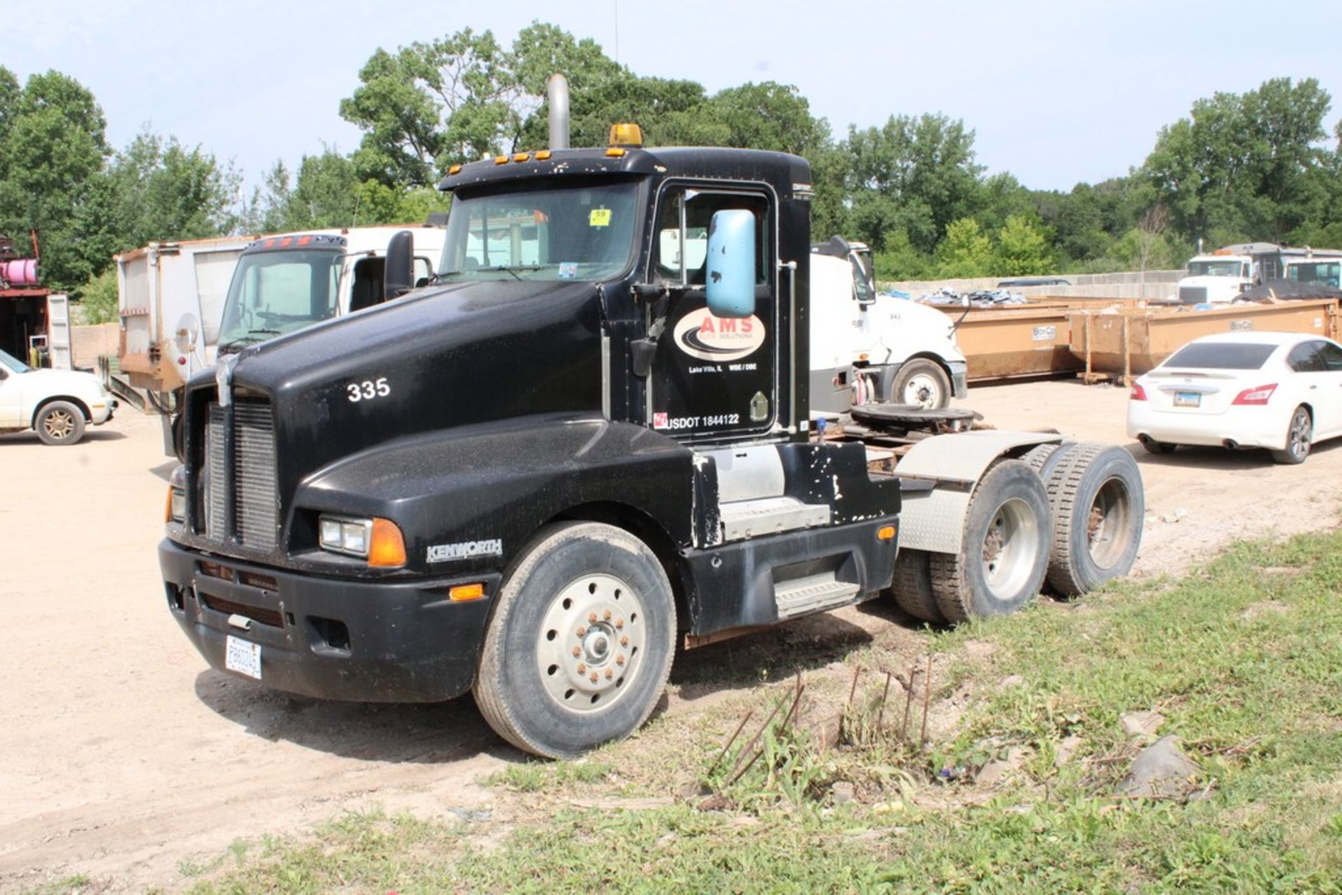 1994 KENWORTH T-600 TRUCK TRACTOR, VIN 1XKADR3X8RJ627117, DETROIT DIESEL, 8 SPEED, TANDEM AXLE, - Image 4 of 22