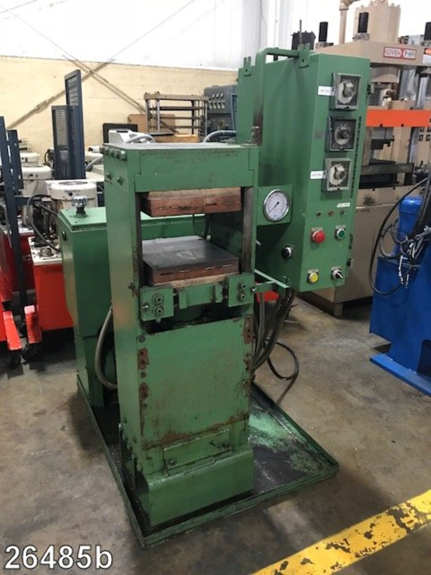 EEMCO 25 TON (APPROX.) MOLDING & LAMINATING PRESS S/N N/A - Image 2 of 2