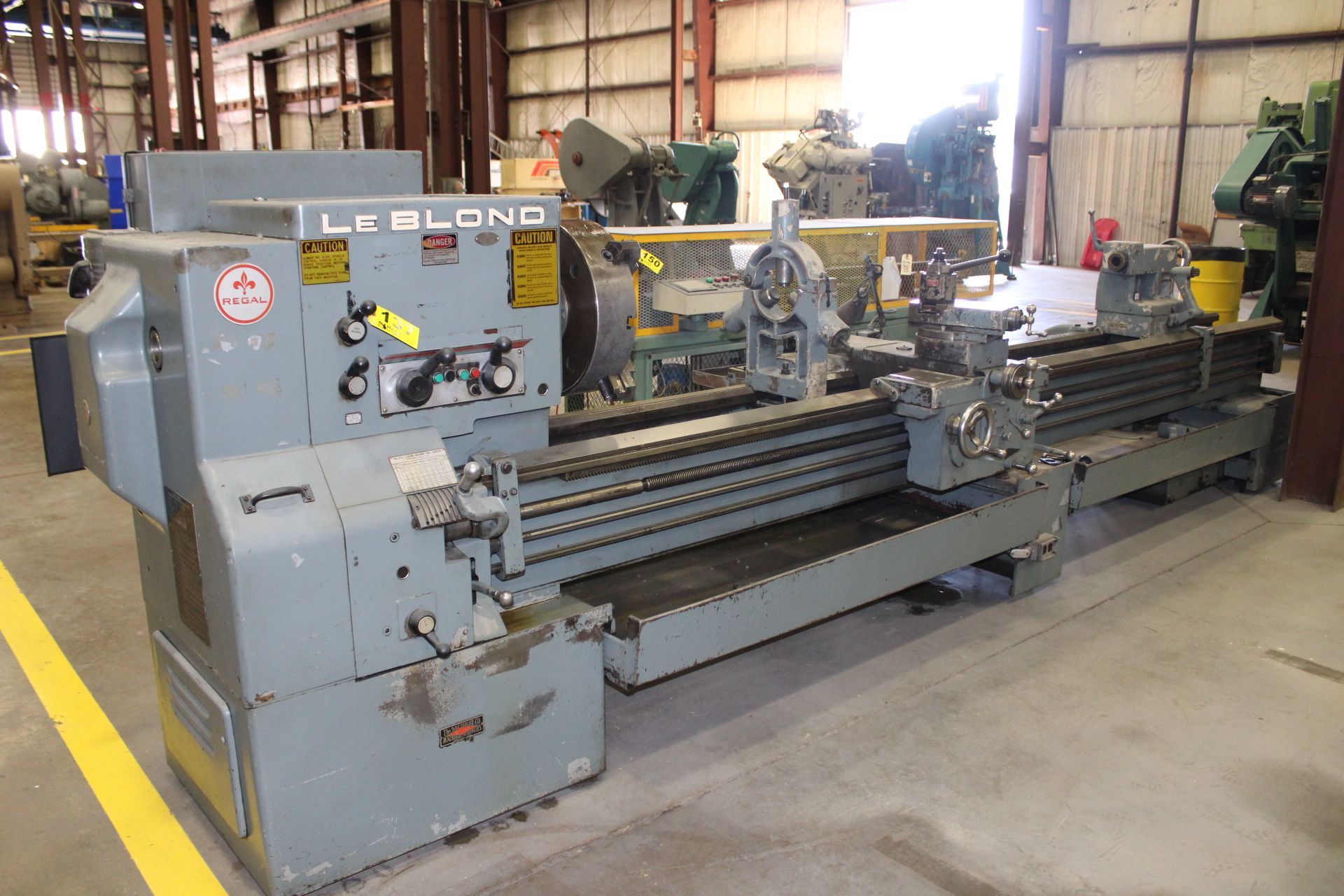 LEBLOND 24" X 144" ENGINE LATHE S/N 5H-854