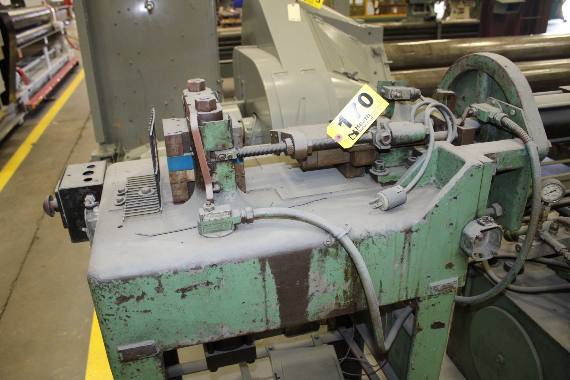 VAILL MODEL 6A DOUBLE ACTION TUBE END FORMING MACHINE S/N N/A - Image 7 of 11