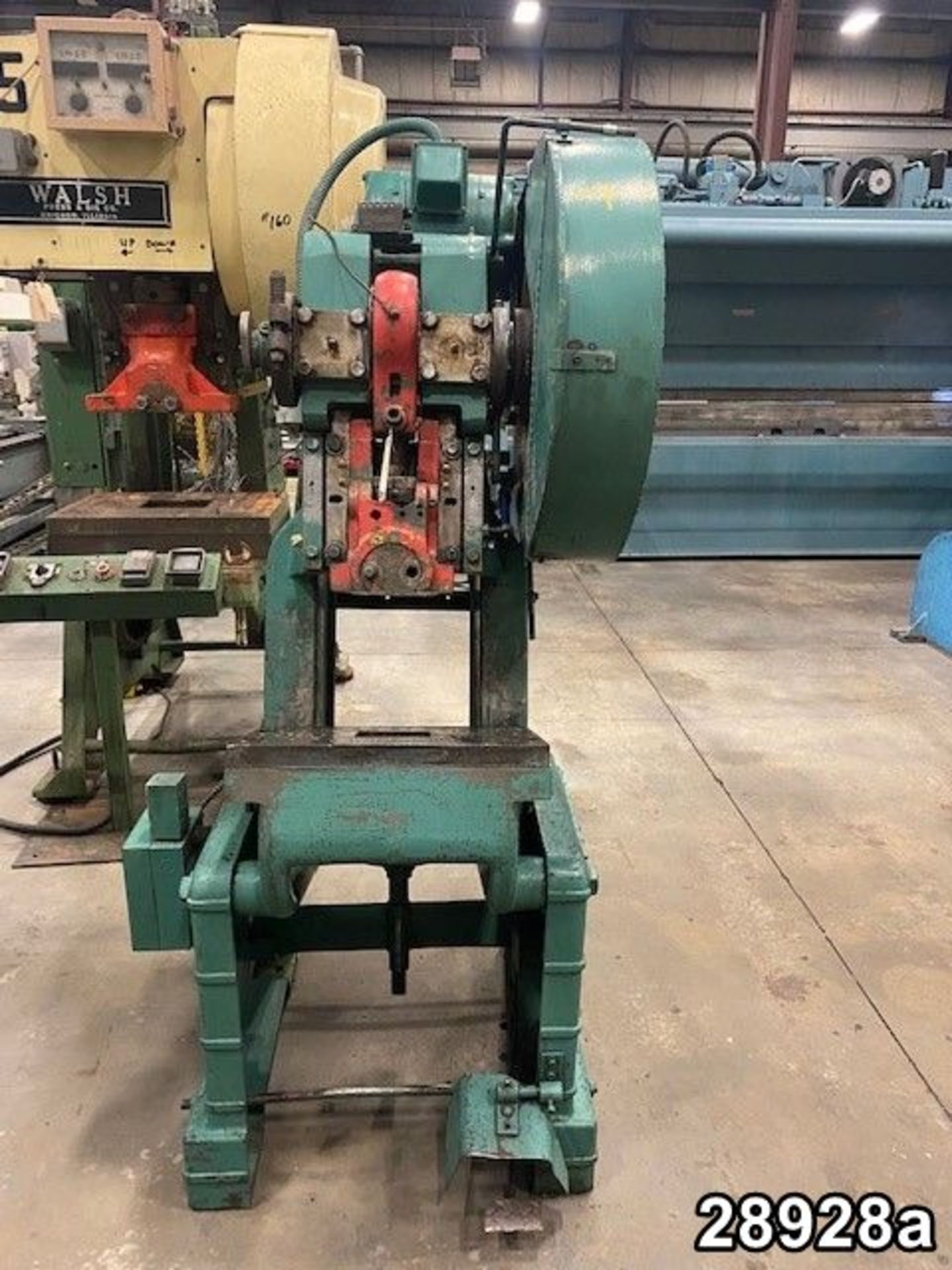 ROUSSELLE MODEL 3 25 TON O.B.I. PUNCH PRESS S/N 510