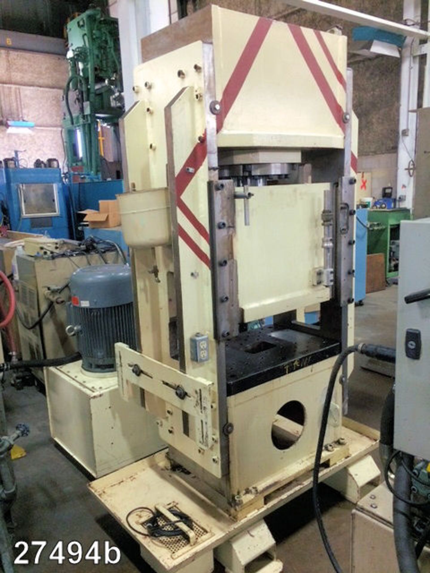 RAM 95 TON (APPROX)HYDRAULIC PRESS S/N N/A - Image 2 of 2