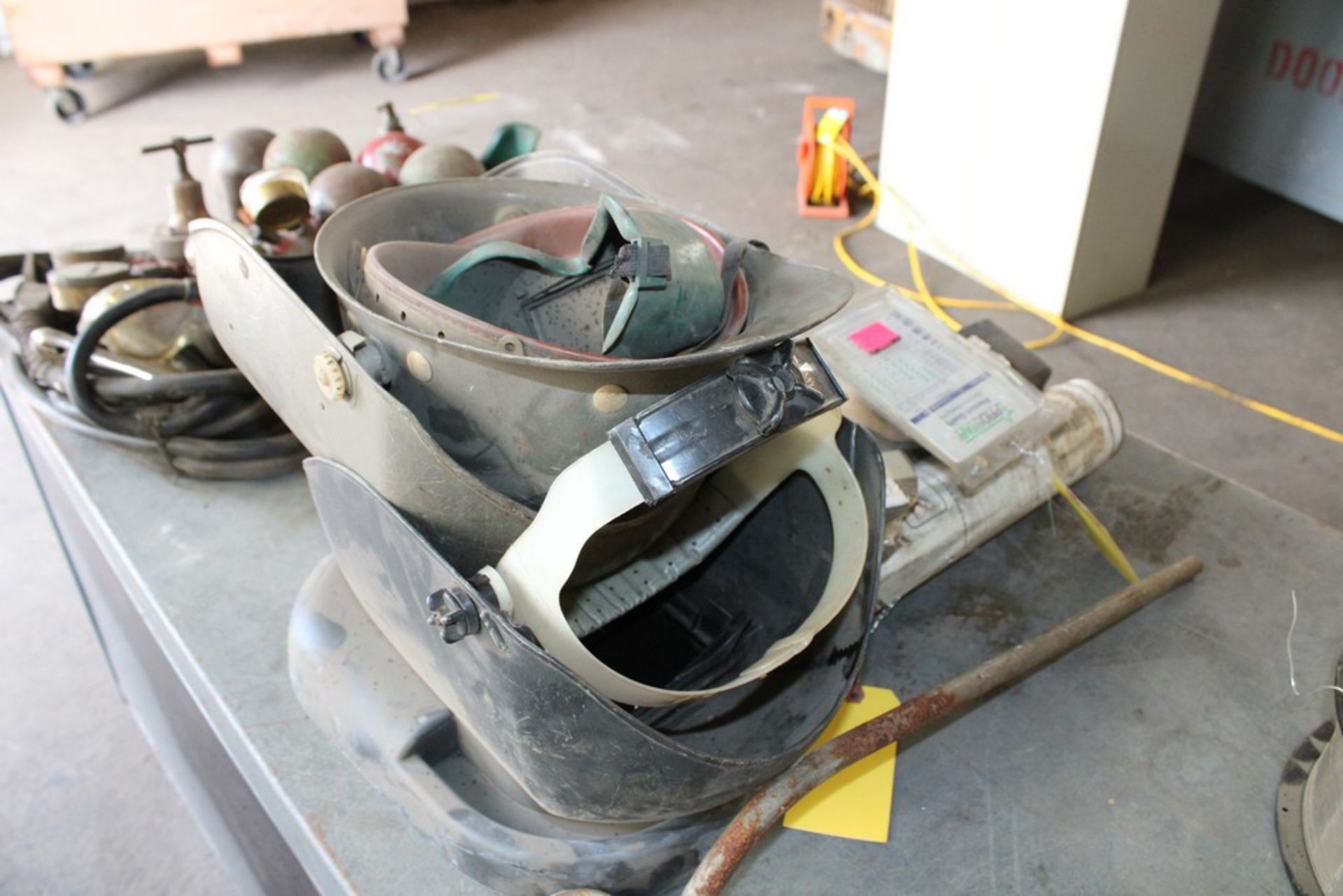 ASSORTED WELDING ROD AND HELMETS - Image 2 of 2