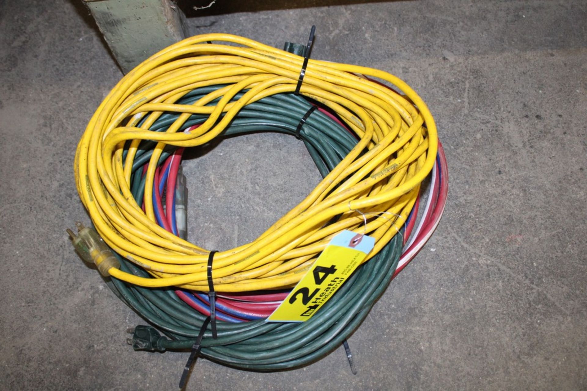 (3) ASSORTED ELECTRICAL EXTENSION CORDS