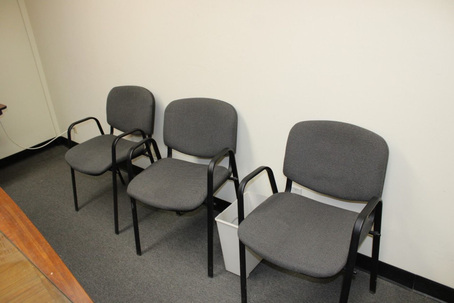 (7) STACKABLE CLOTH ARMCHAIRS - Image 2 of 2