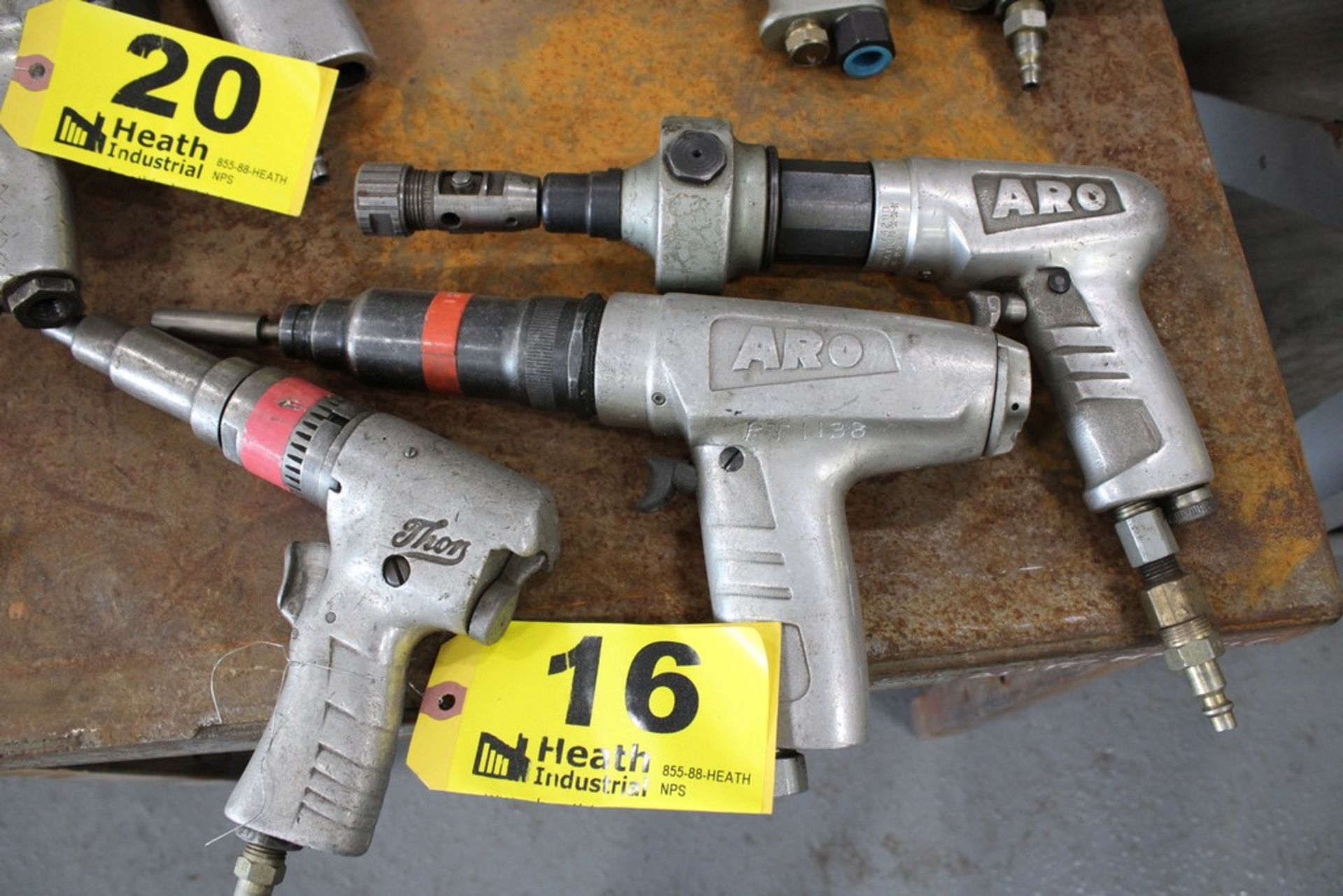 (2) ARO & (1) THOR PNEUMATIC DRIVERS