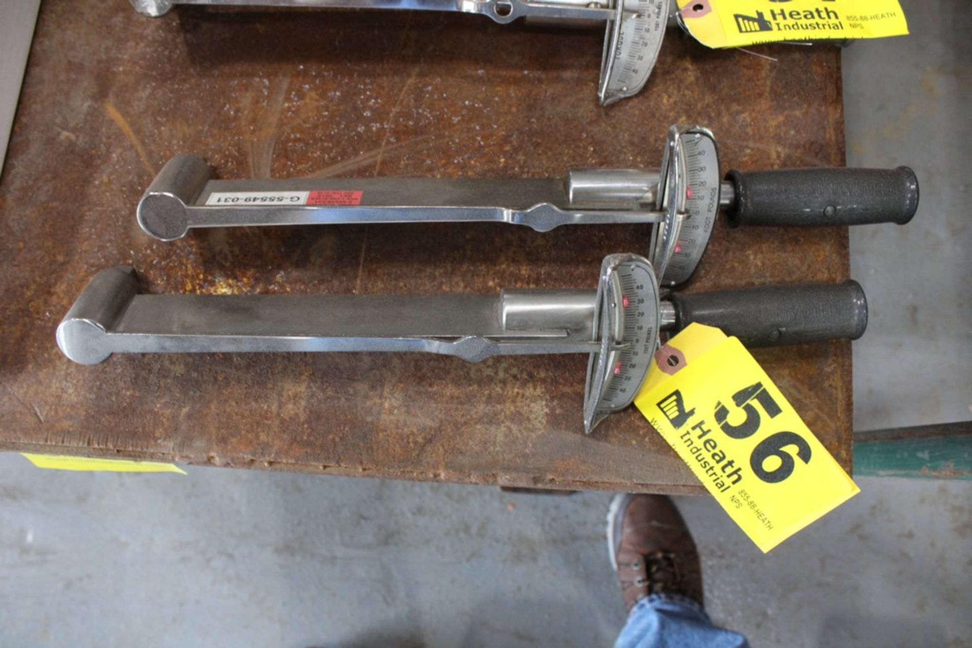 (2) 1/2" 50 LB TORQUE WRENCHES