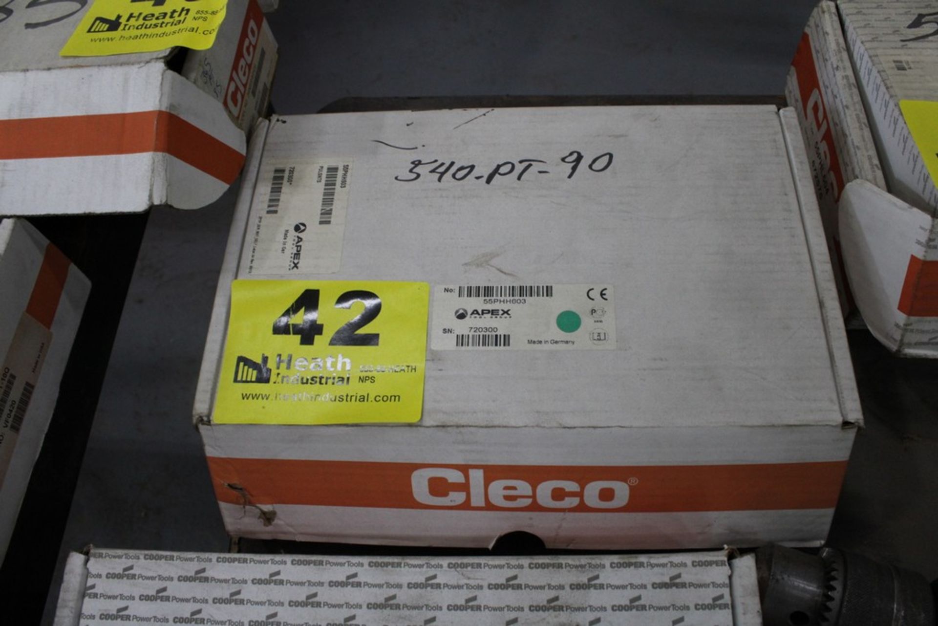 CLECO NO. 55PH603 3/8" PULSE NUTSETTER