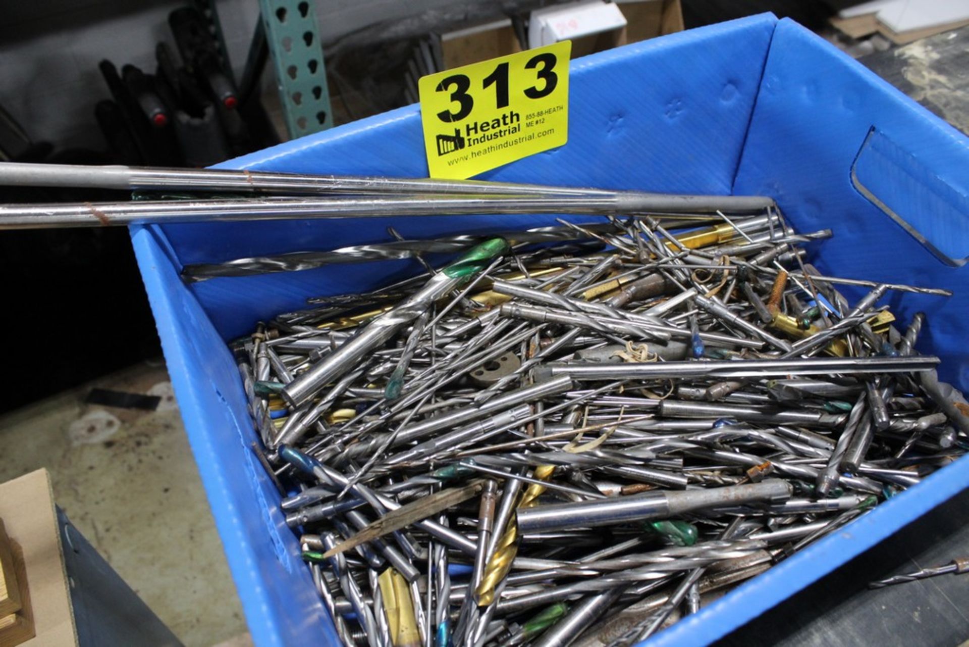 LARGE QTY OF DRILL BITS & ASSORTED TOOLING