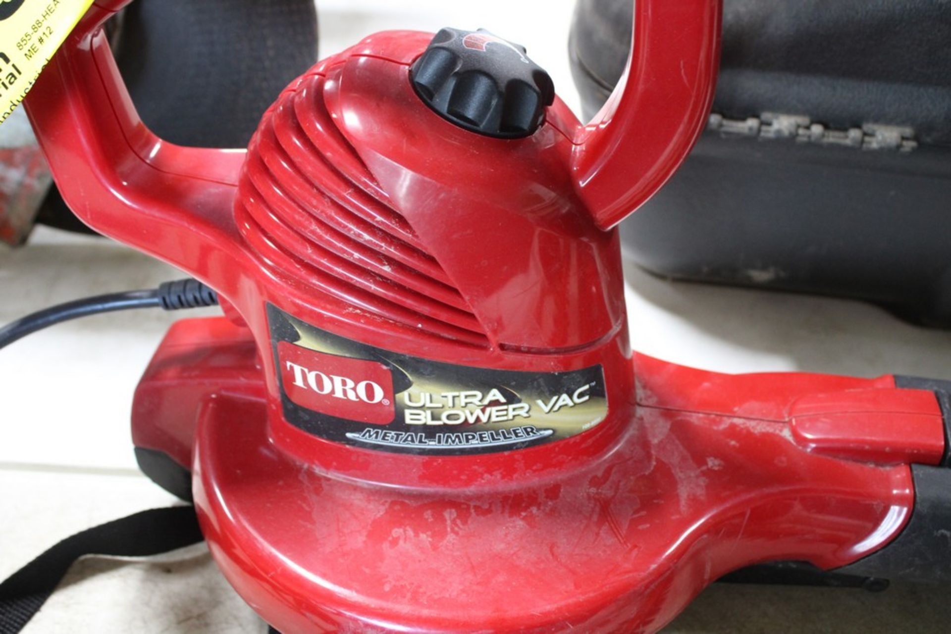 TORO ULTRA ELECTRIC BLOWER / VAC - Image 2 of 2