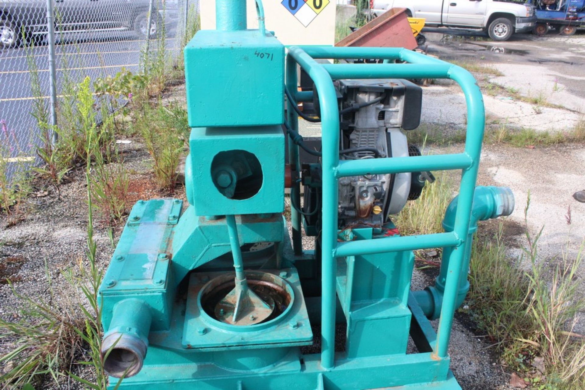 COMPLETE DEWATERING PUMPS & WELL POINTS DIESEL POWERED PUMP, 4" WITH YANMAR MODEL 100 V6-L ENGINE, - Image 2 of 2