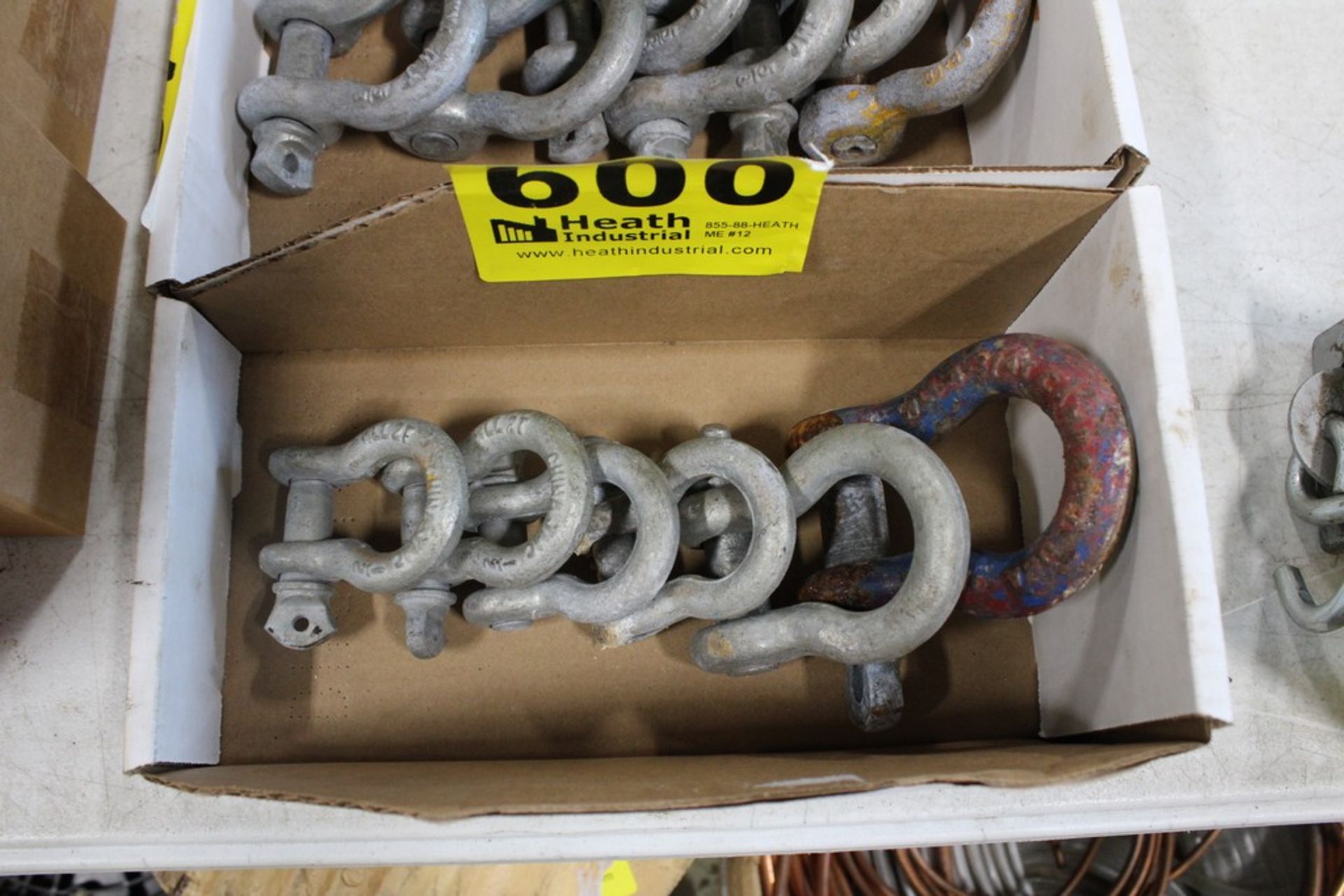 (6) ASSORTED CLEVIS'S