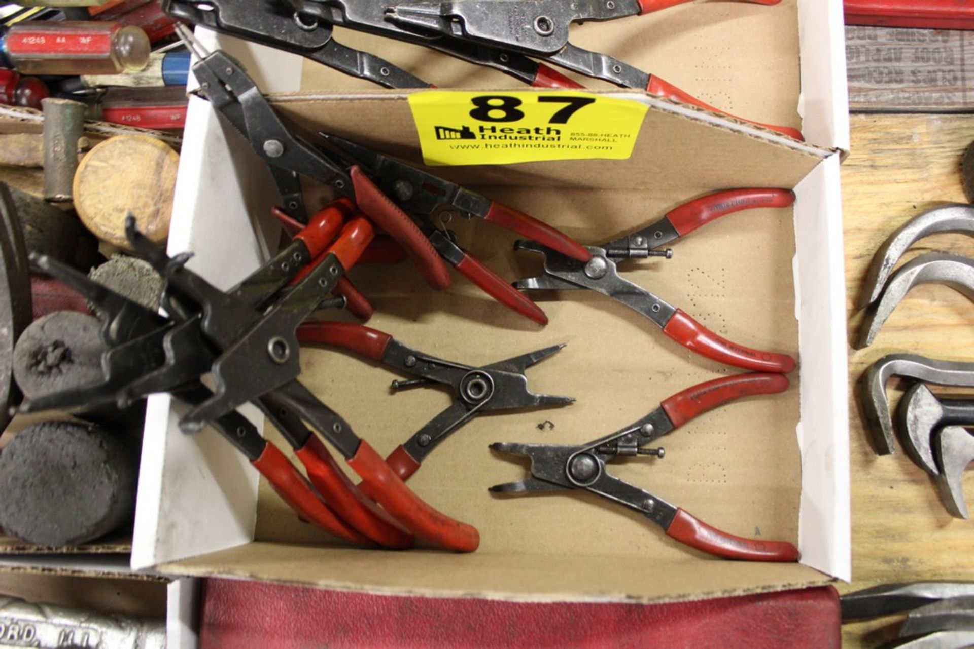 (8) SNAP RING PLIERS