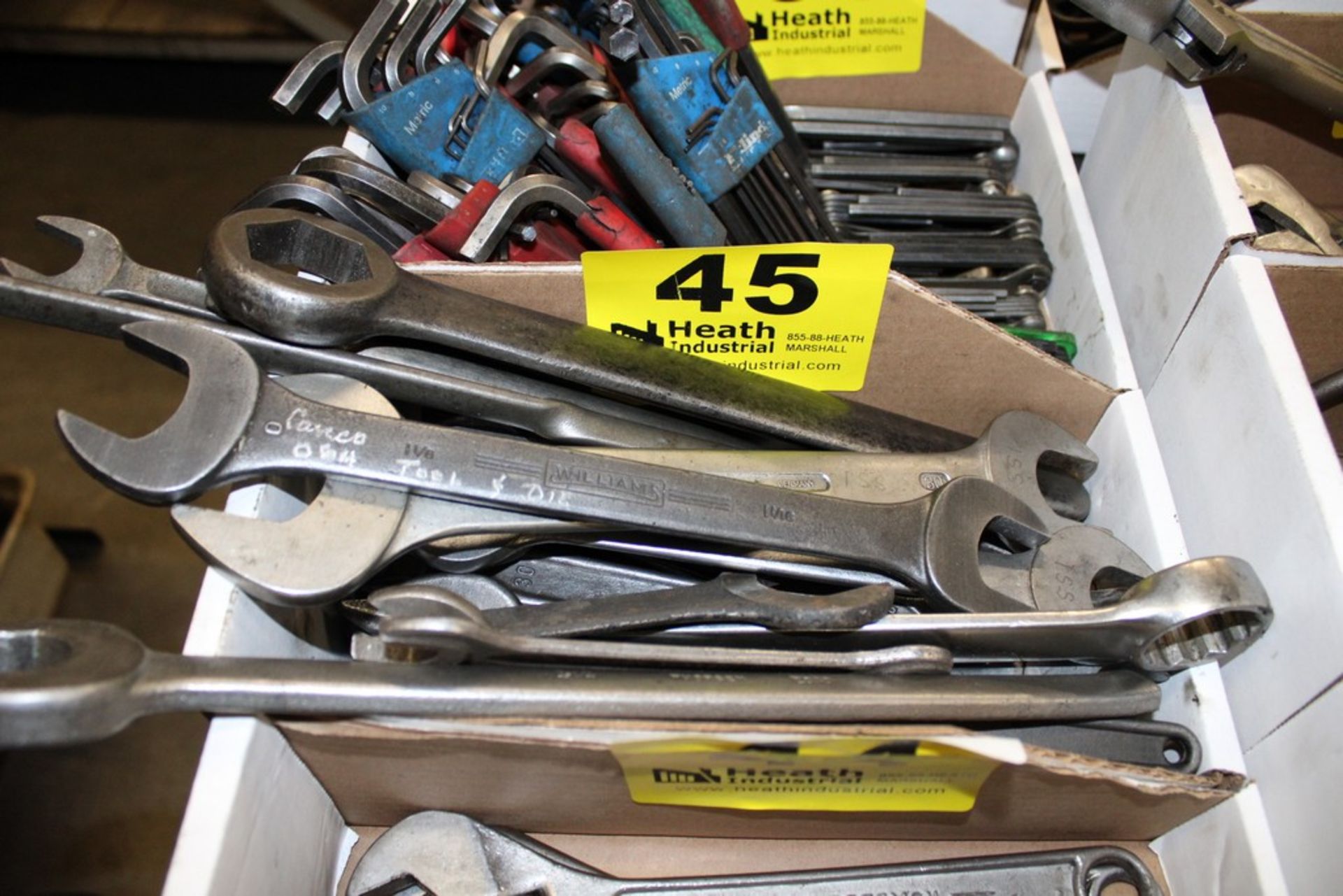 ASSORTED MACHINE WRENCHES