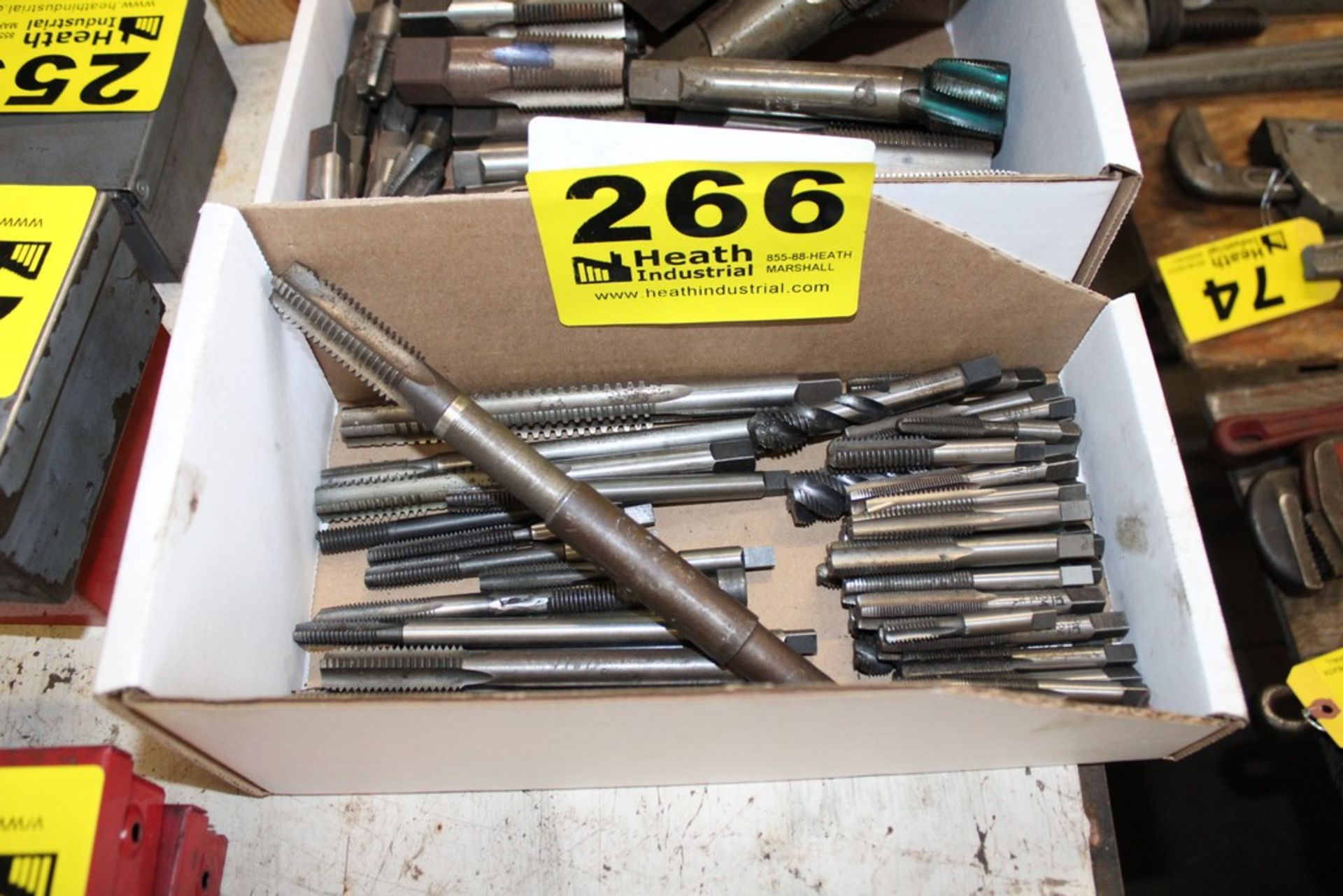 LARGE QTY OF TAPS IN BOX