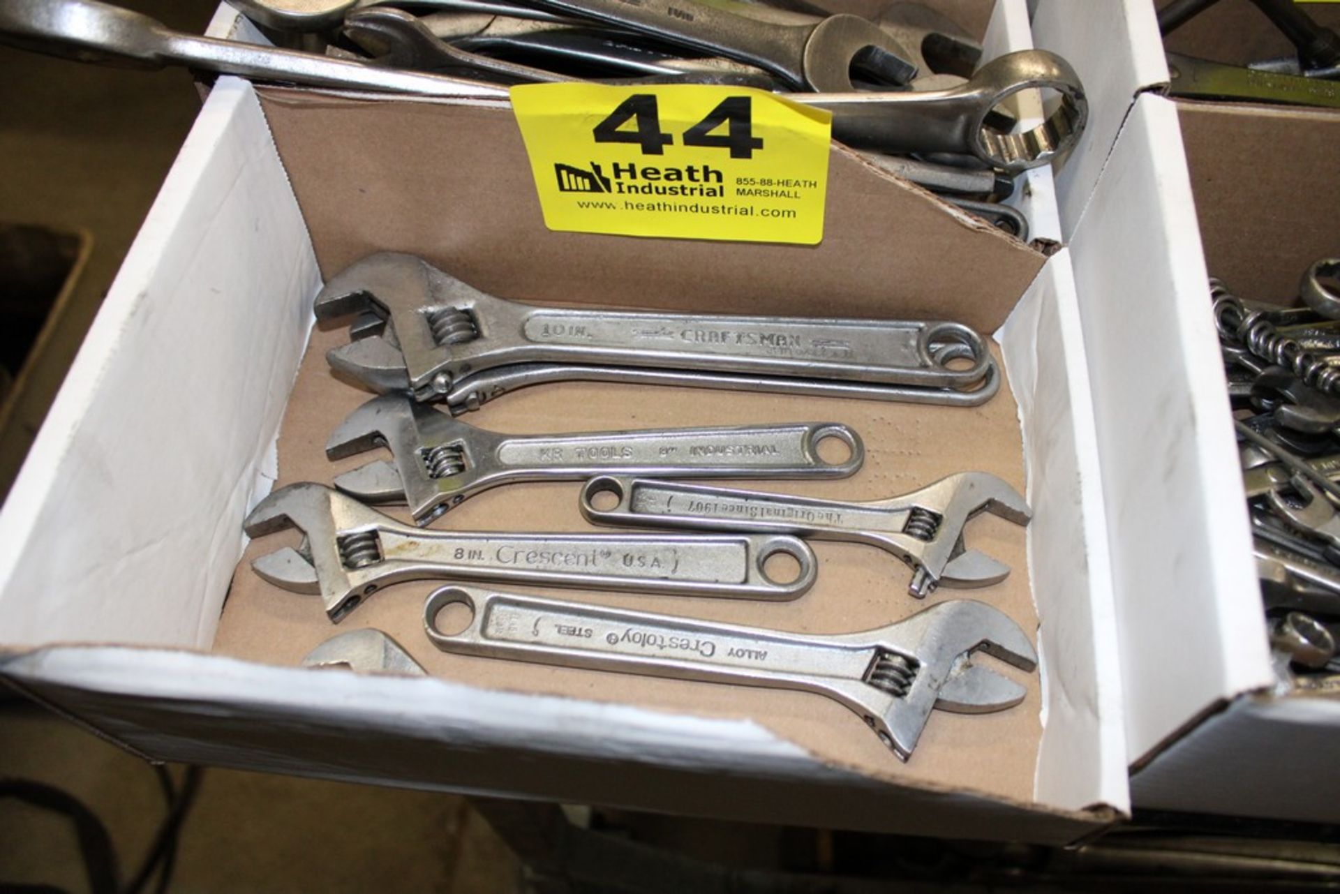 (7) CRESCENT WRENCHES 6" - 10"