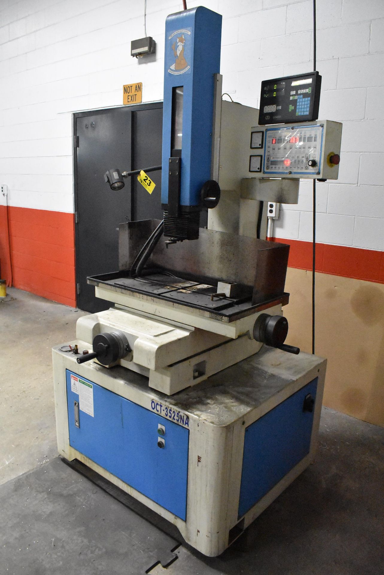OCEAN TECHNOLOGIES MODEL OCT-3525NA EDM DRILL, S/N DR00360803 (2003), 600 MM X 300 MM TABLE, 350 - Image 3 of 10