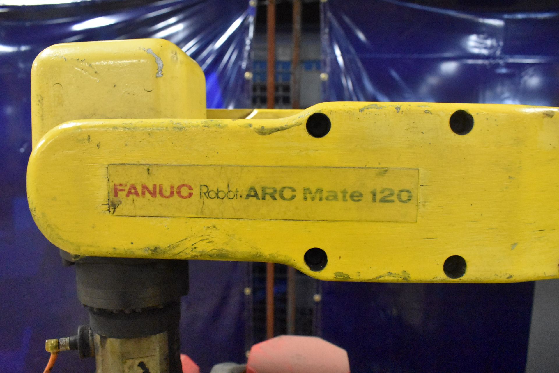 FANUC MODEL ARC MATE 120 ROBOT WITH SYSTEM R-J2 CONTROLLER, PENDANT CONTROL - Image 3 of 9