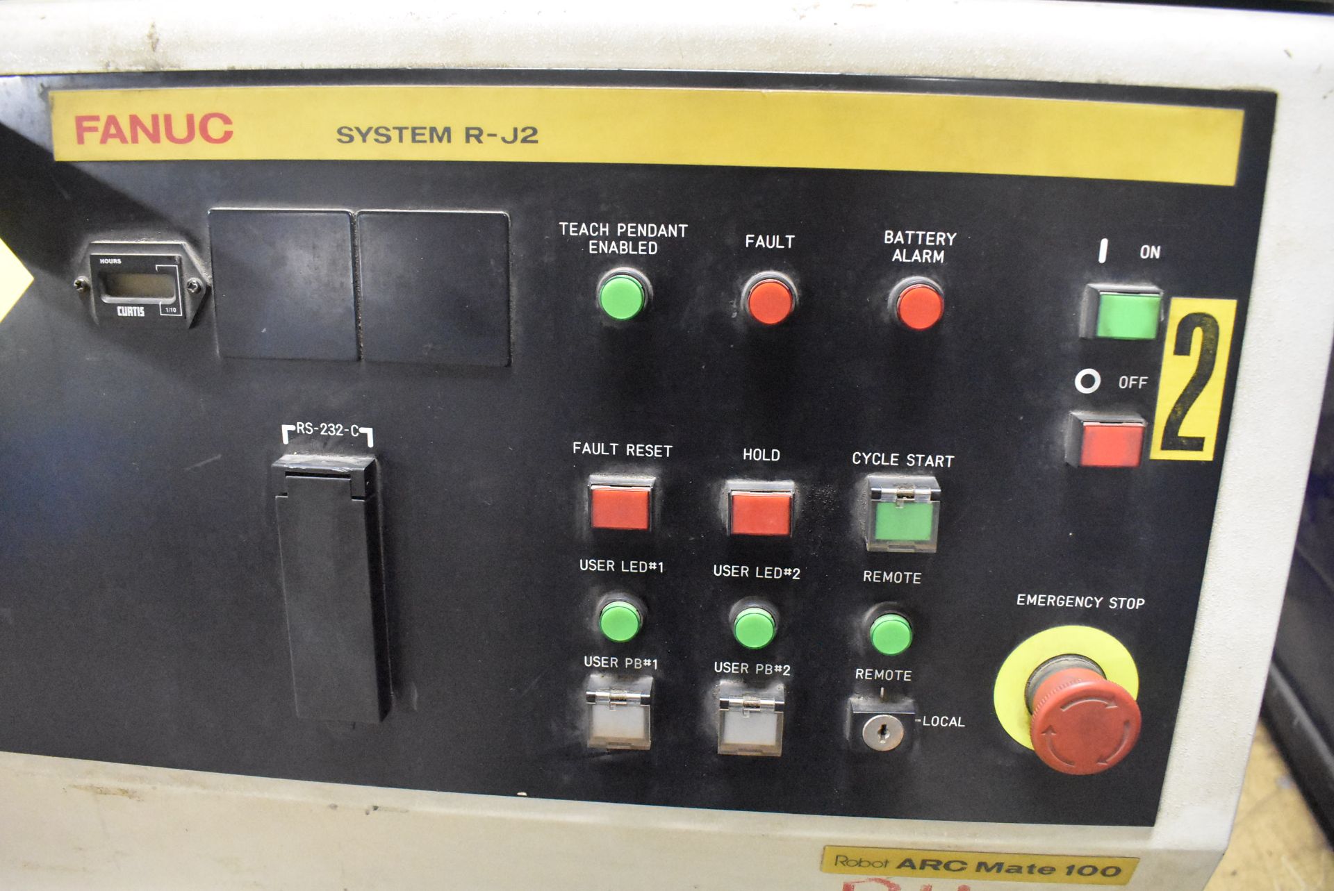 FANUC MODEL ARC MATE 100 , TYPE A05B-1207-B251 S/N R95375882 (1995), WITH FANUC SYSTEM R-J2 - Image 8 of 10