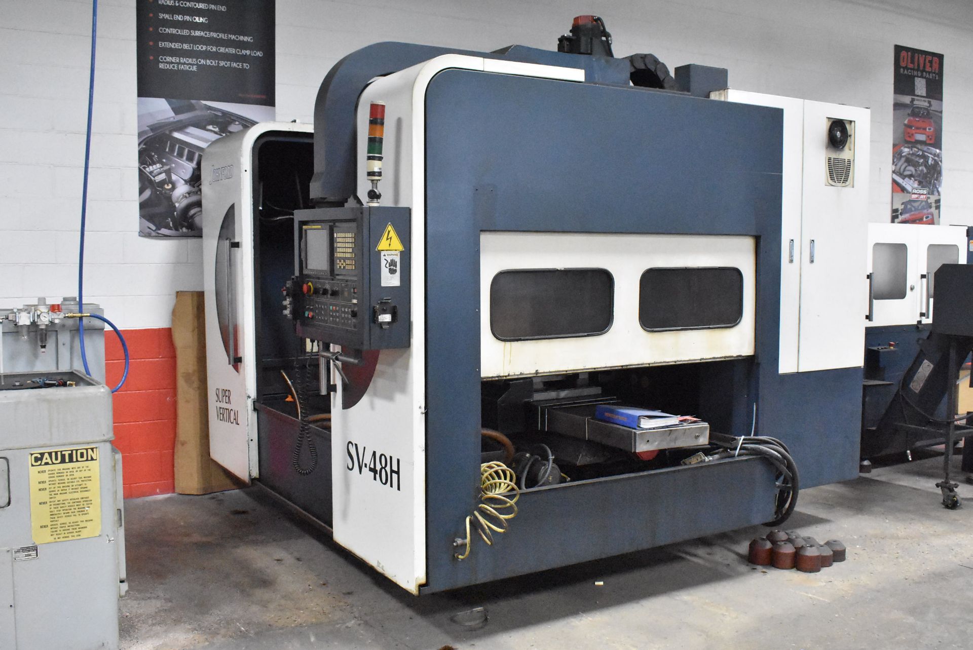 JOHNFORD 3-AXIS MODEL SV-48H CNC VERTICAL MACHINING CENTER, S/N VBD6094 (NEW 2006), 50-TAPER, WITH - Image 32 of 34