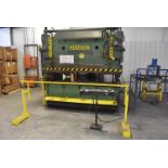 PEARSON 120 TON MODEL 8/120 ELECTRO-HYDRAULIC PRESS BRAKE, S/N 12174, 99" LENGTH OF BED AND RAM