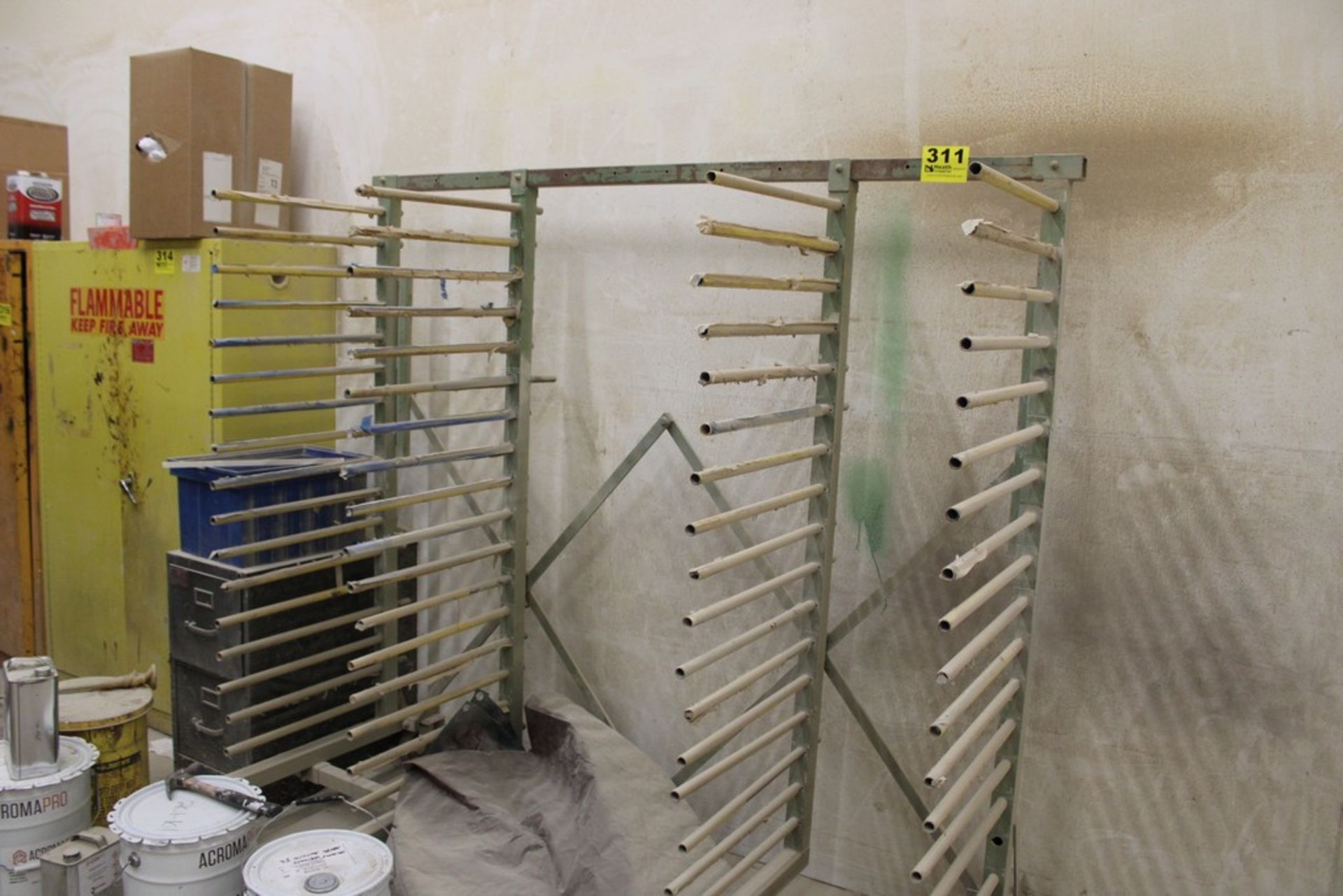 PORTABLE DRYING RACK, 77" X 6'