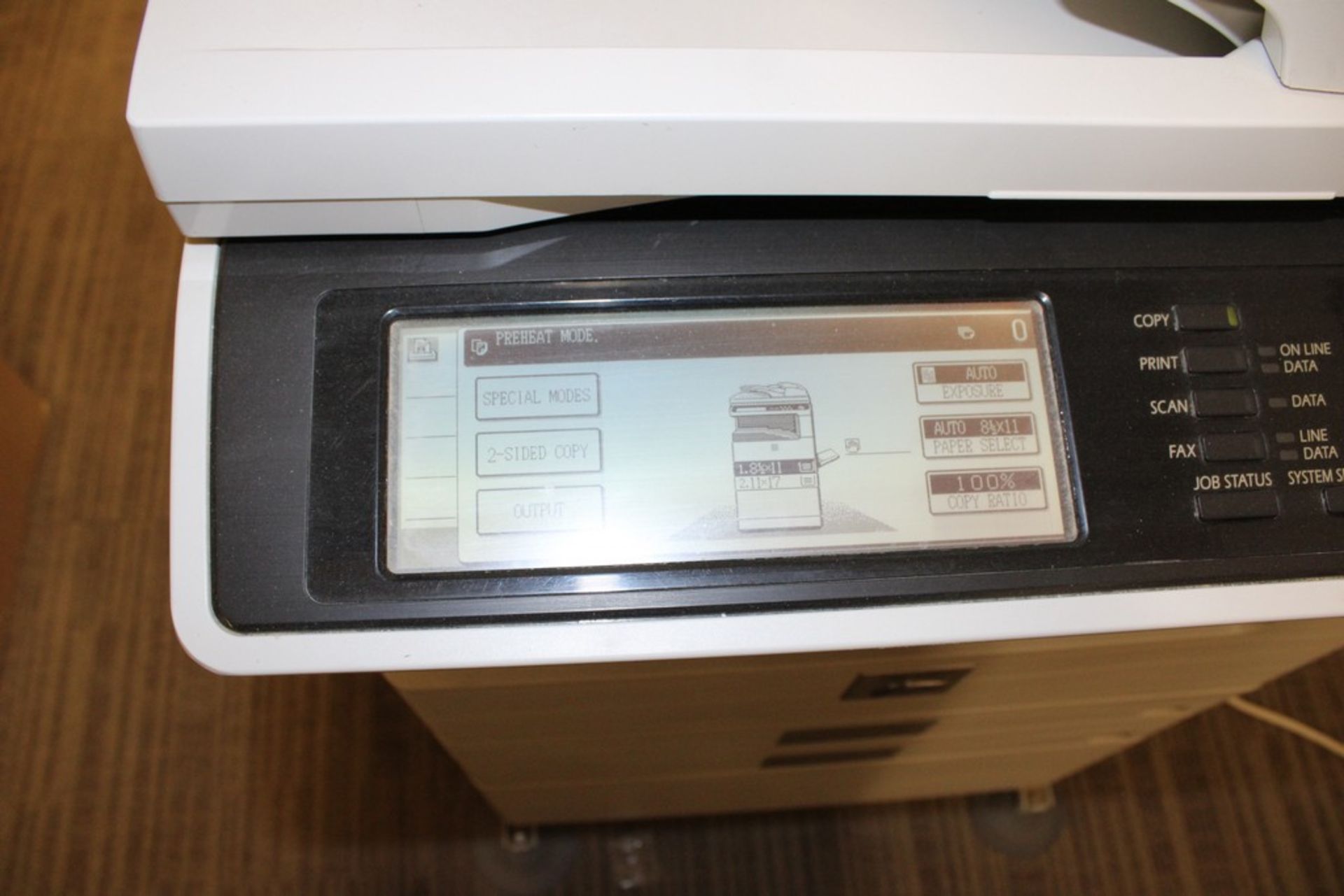 SHARP MODEL MX-M310 CABINET BASED COPIER WITH ADF - Image 3 of 4