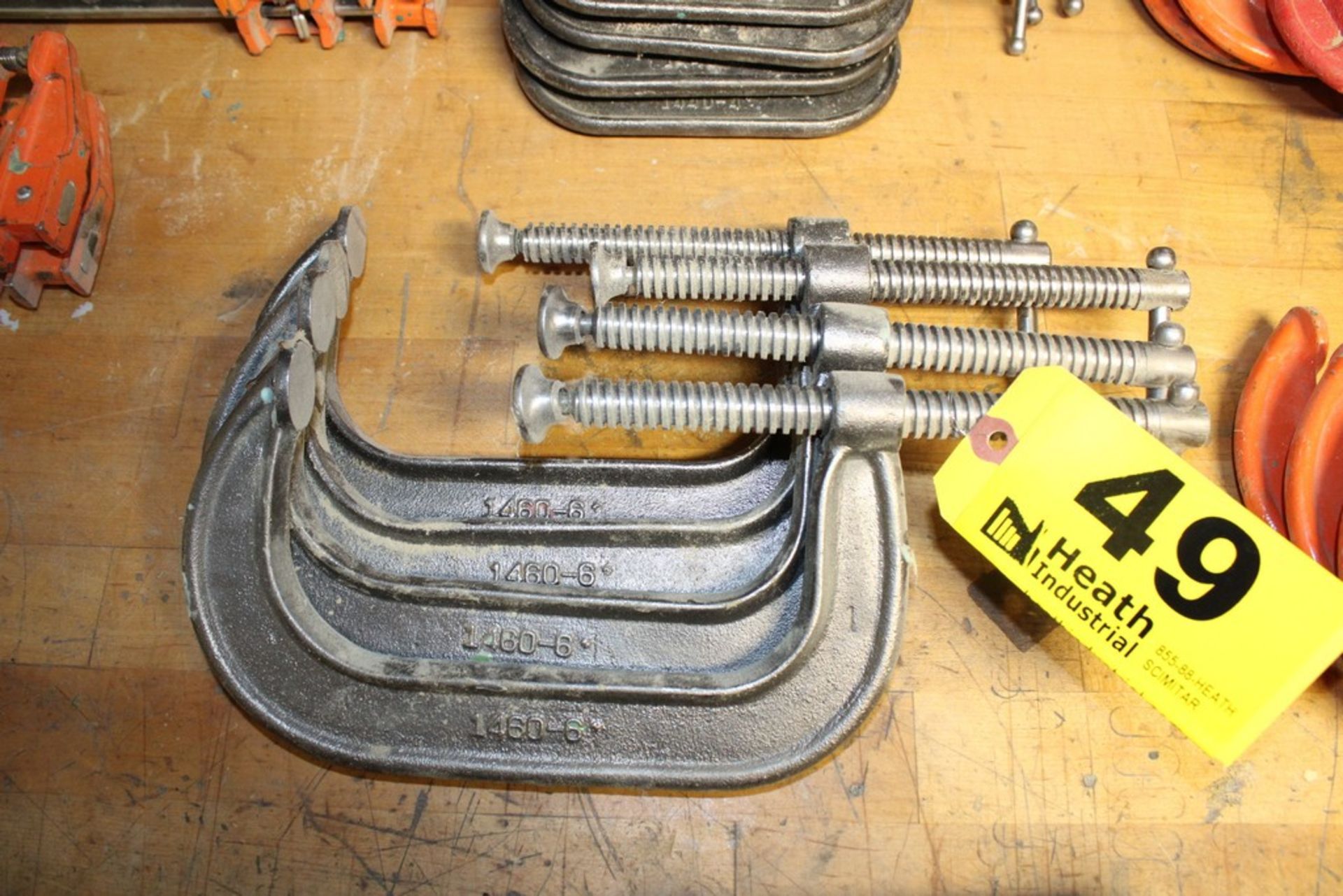 (4) 6" C-CLAMPS