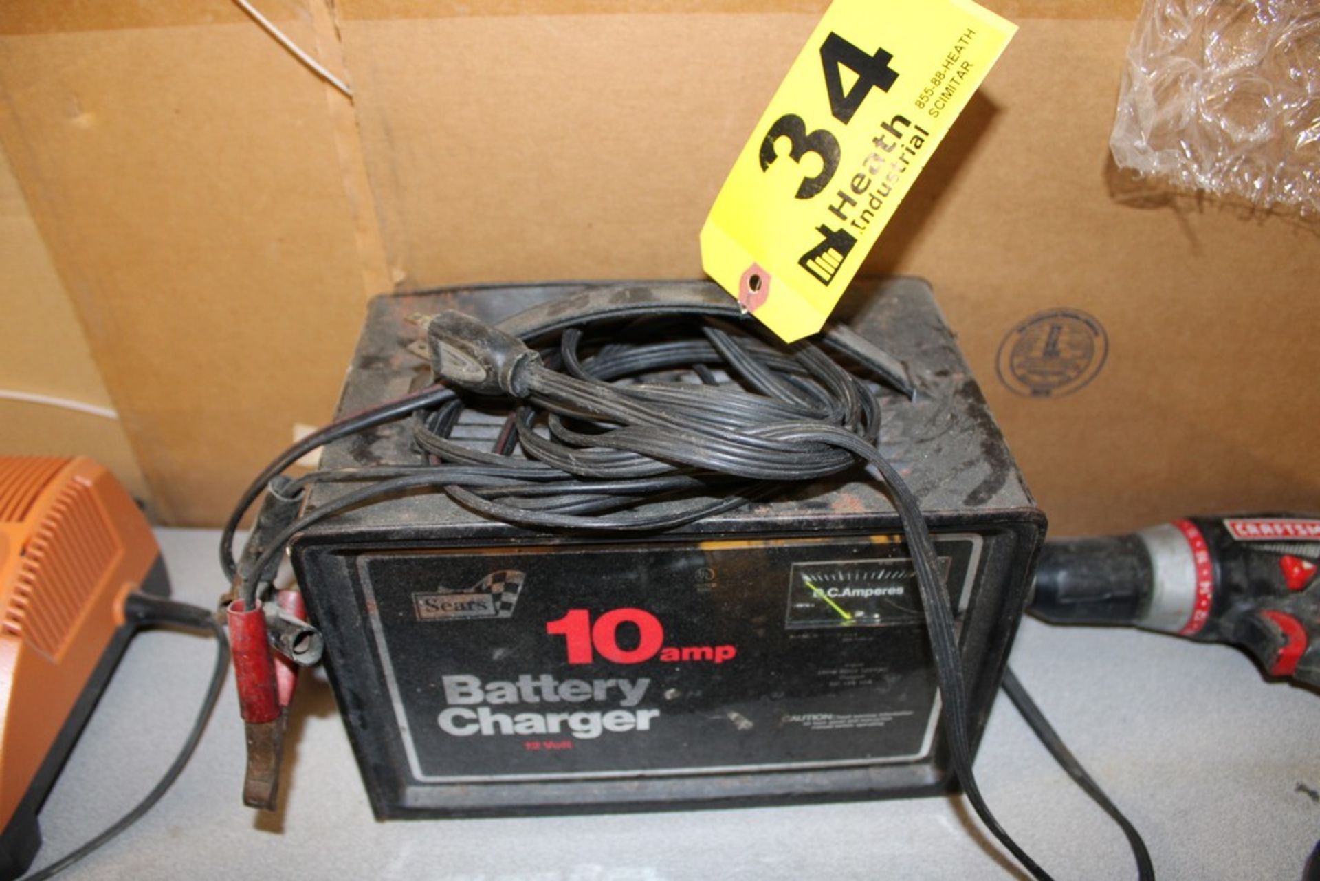 SEARS 12V 10 AMP BATTERY CHARGER