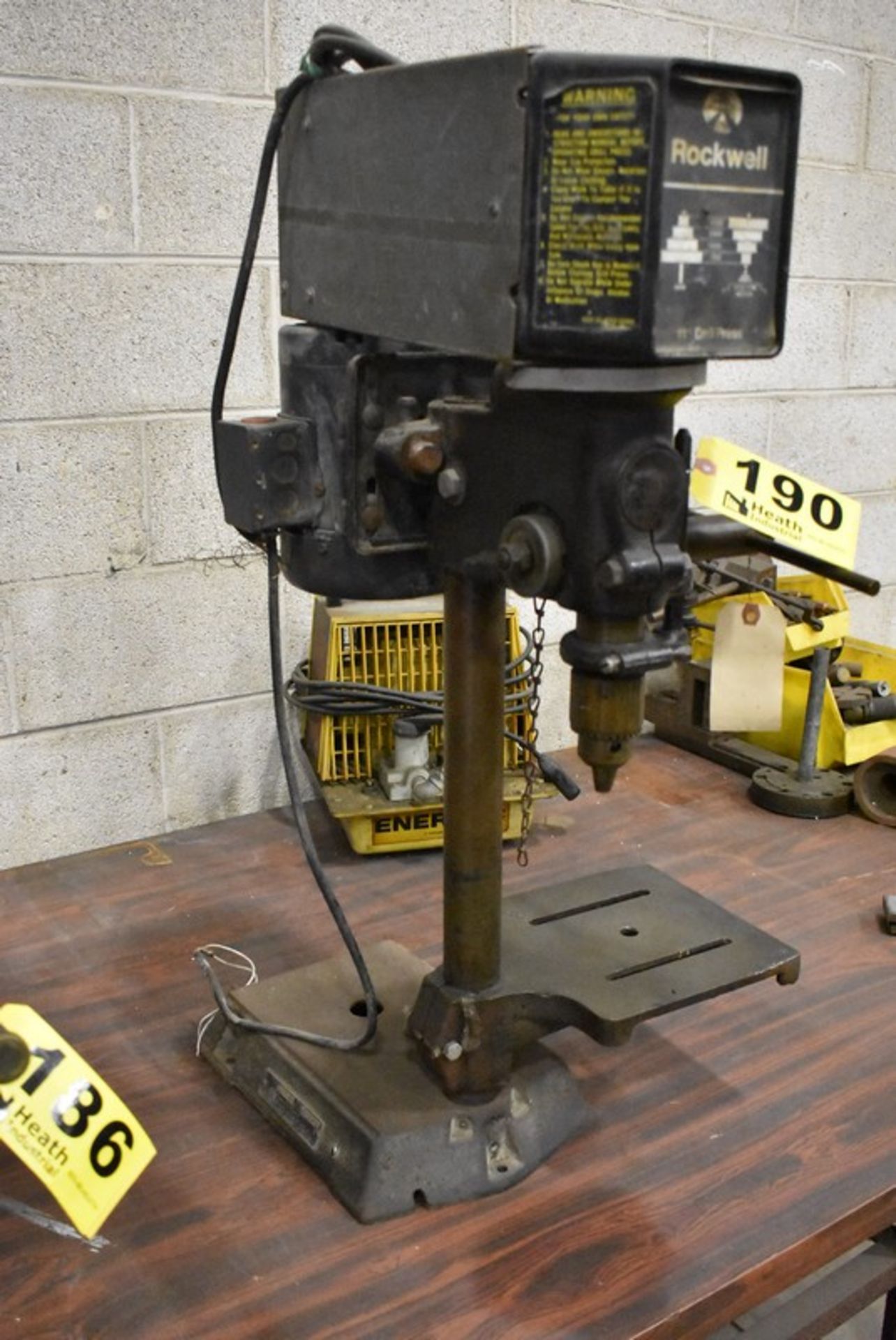 ROCKWELL MODEL 1-10C 1/3 HP DRILL PRESS - Image 2 of 2