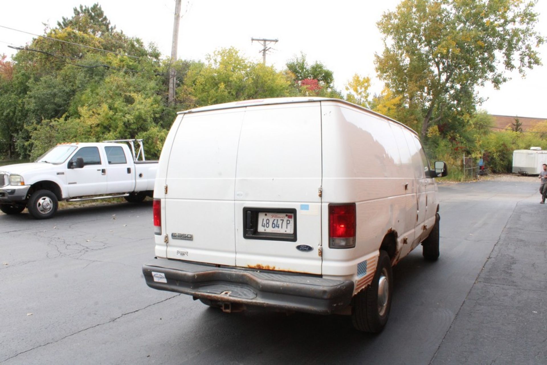 2009 FORD ECONOLINE E-350 SUPER DUTY CARGO VAN, 5.4L V8, VIN 1FTSE34L36DB05469, MILEAGE UNKNOWN - Image 4 of 10