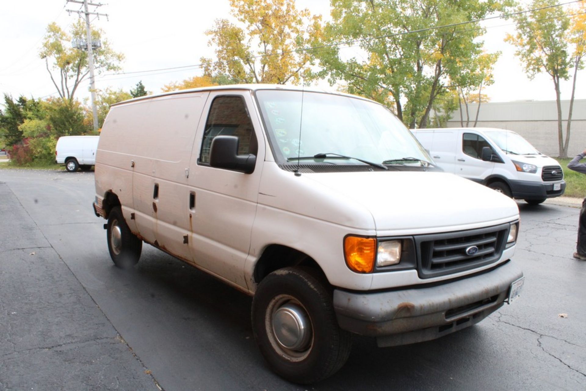 2009 FORD ECONOLINE E-350 SUPER DUTY CARGO VAN, 5.4L V8, VIN 1FTSE34L36DB05469, MILEAGE UNKNOWN - Image 5 of 10