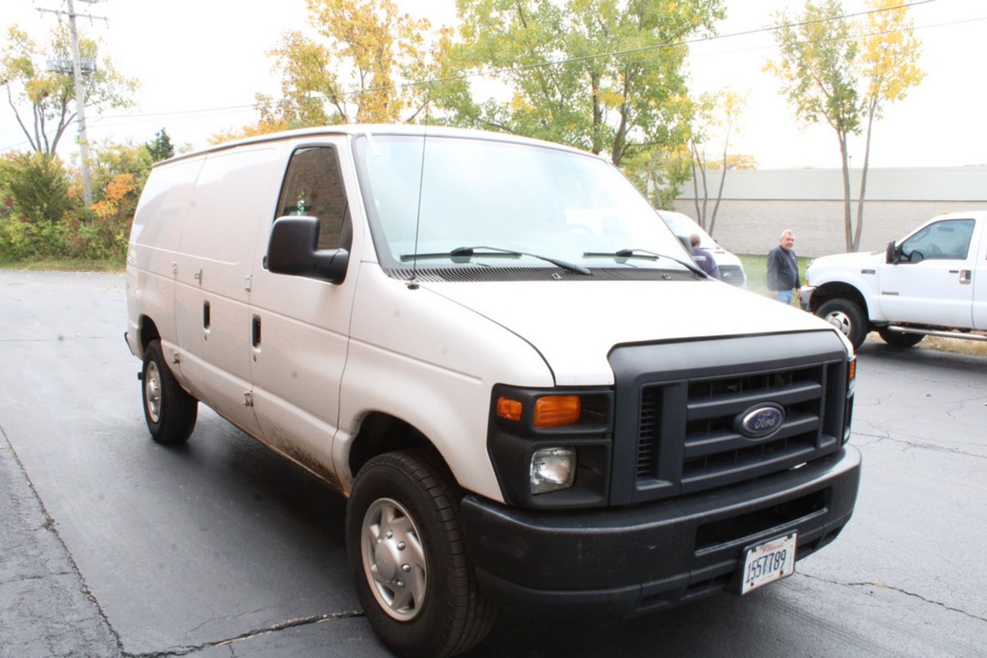 2014 FORD ECONOLINE E-250 CARGO VAN, 4.6L V8, VIN 1FTNE2EW3EDA07931, 183,875 MILES SHOWN ON - Image 4 of 10