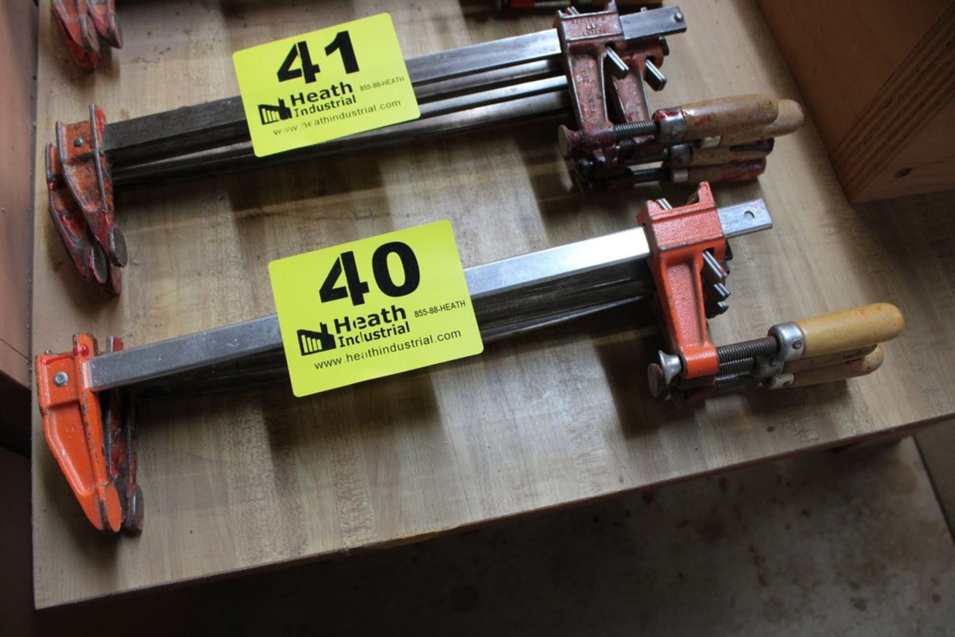 (4) 12" BAR CLAMPS