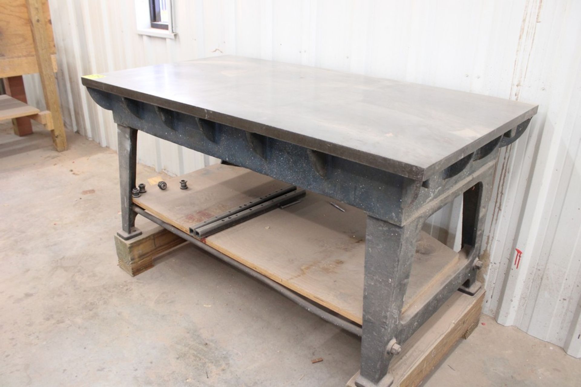 STEEL SURFACE PLATE WITH STAND 68" X 36" X 40" - Image 2 of 2