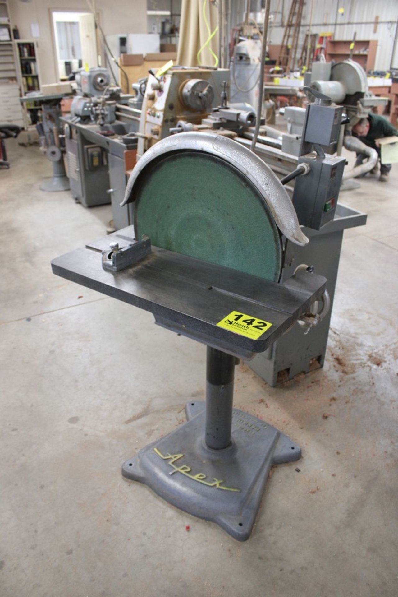 APEX 20" DISC SANDER, WITH TILT TABLE