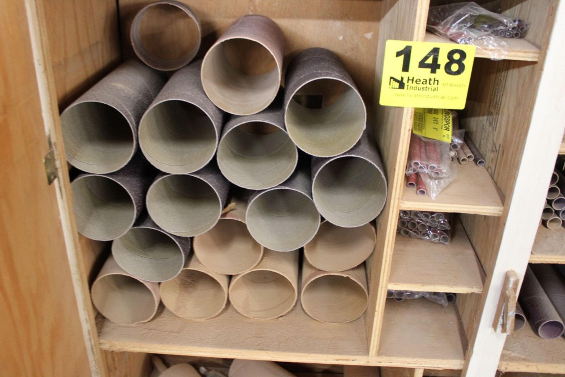 LARGE QTY OF SANDING SPINDLES & TUBES - Image 2 of 3