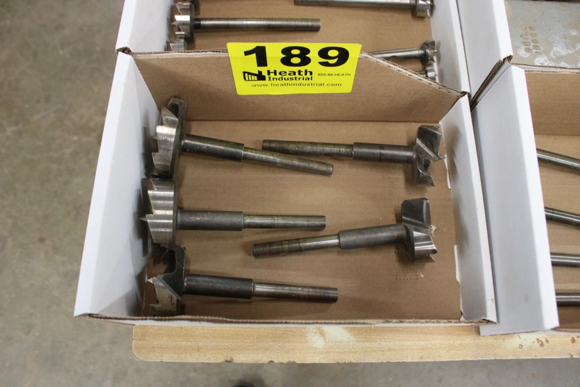 (5) FORSTNER DRILL BITS