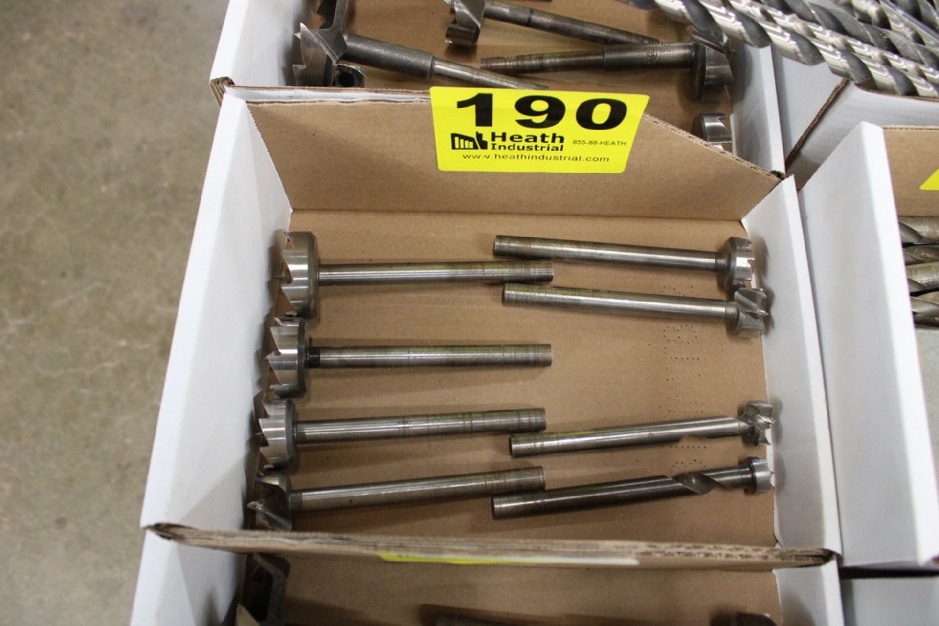 (8) FORSTNER DRILL BITS