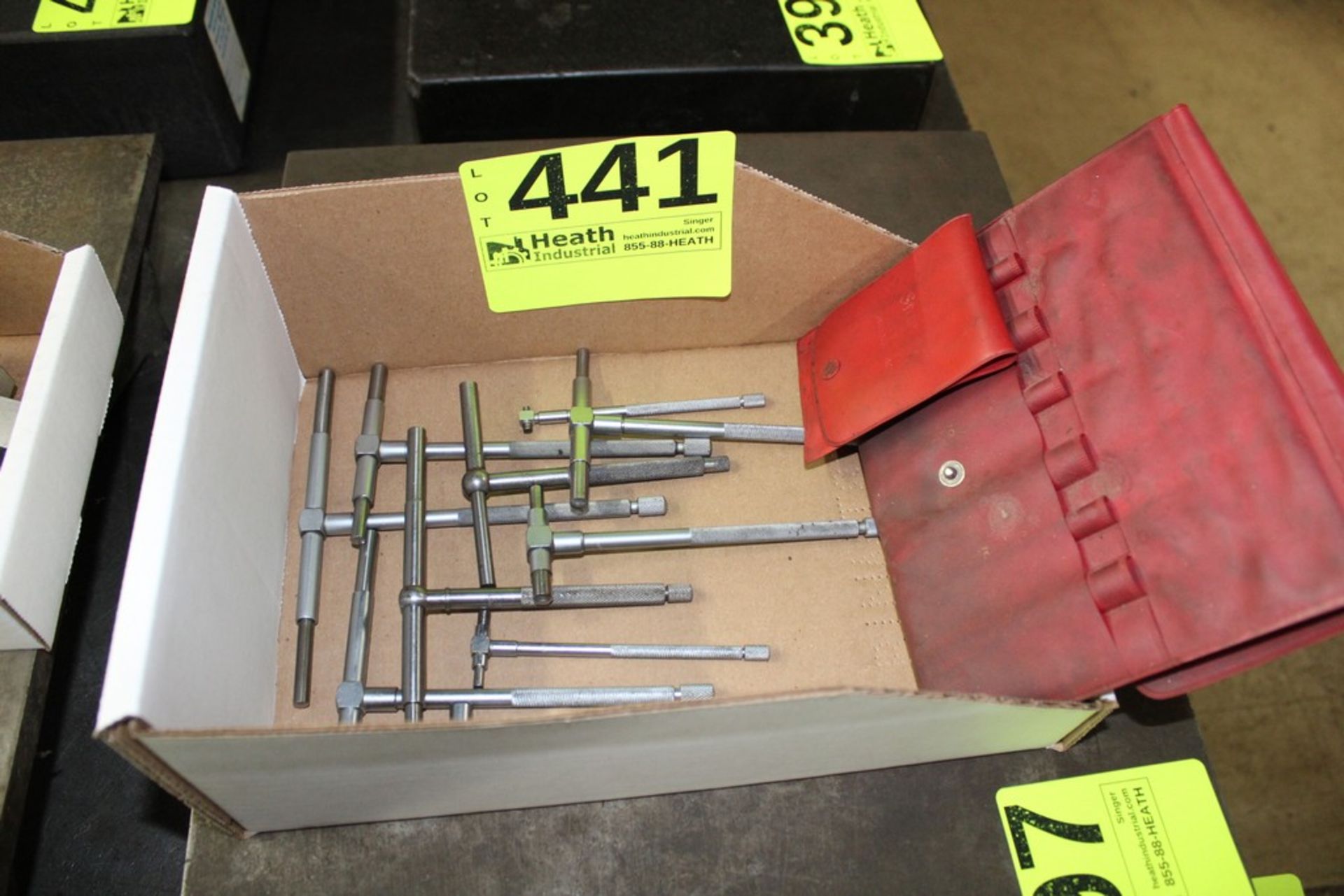 ASSORTED TELESCOPING GAGES IN BOX