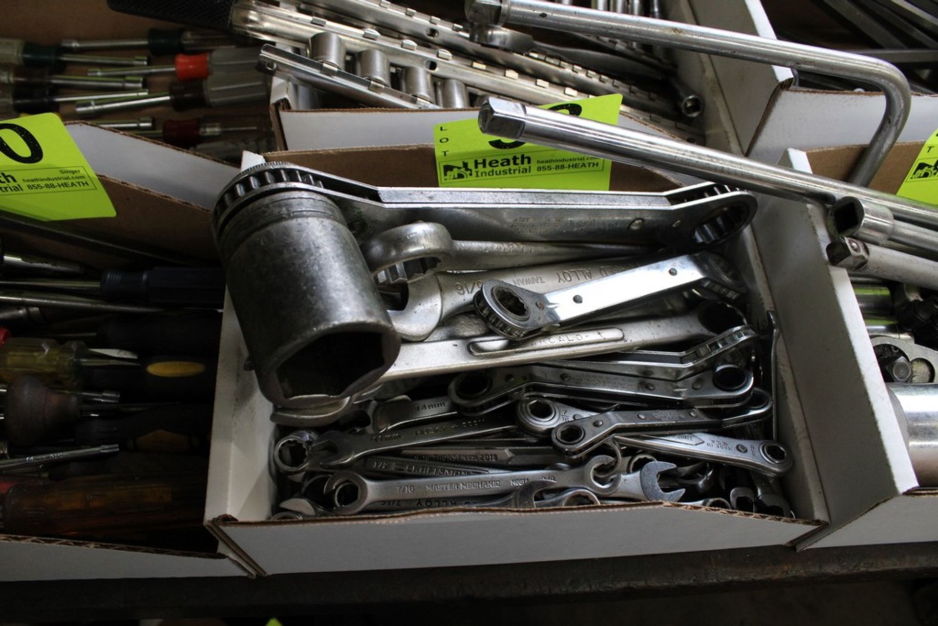 ASSORTED WRENCHES IN BOX