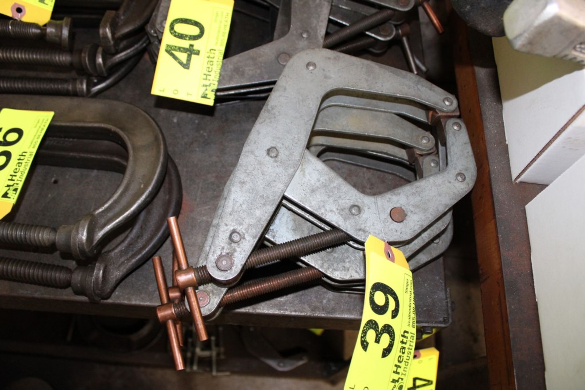 (3) ASSORTED KANT-TWIST CLAMPS