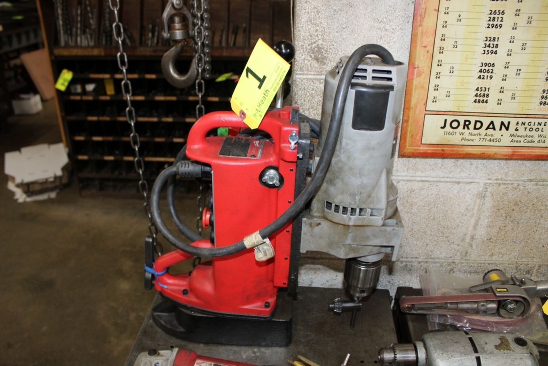 MILWAUKEE MODEL 4203 ELECTROMAGNETIC DRILL