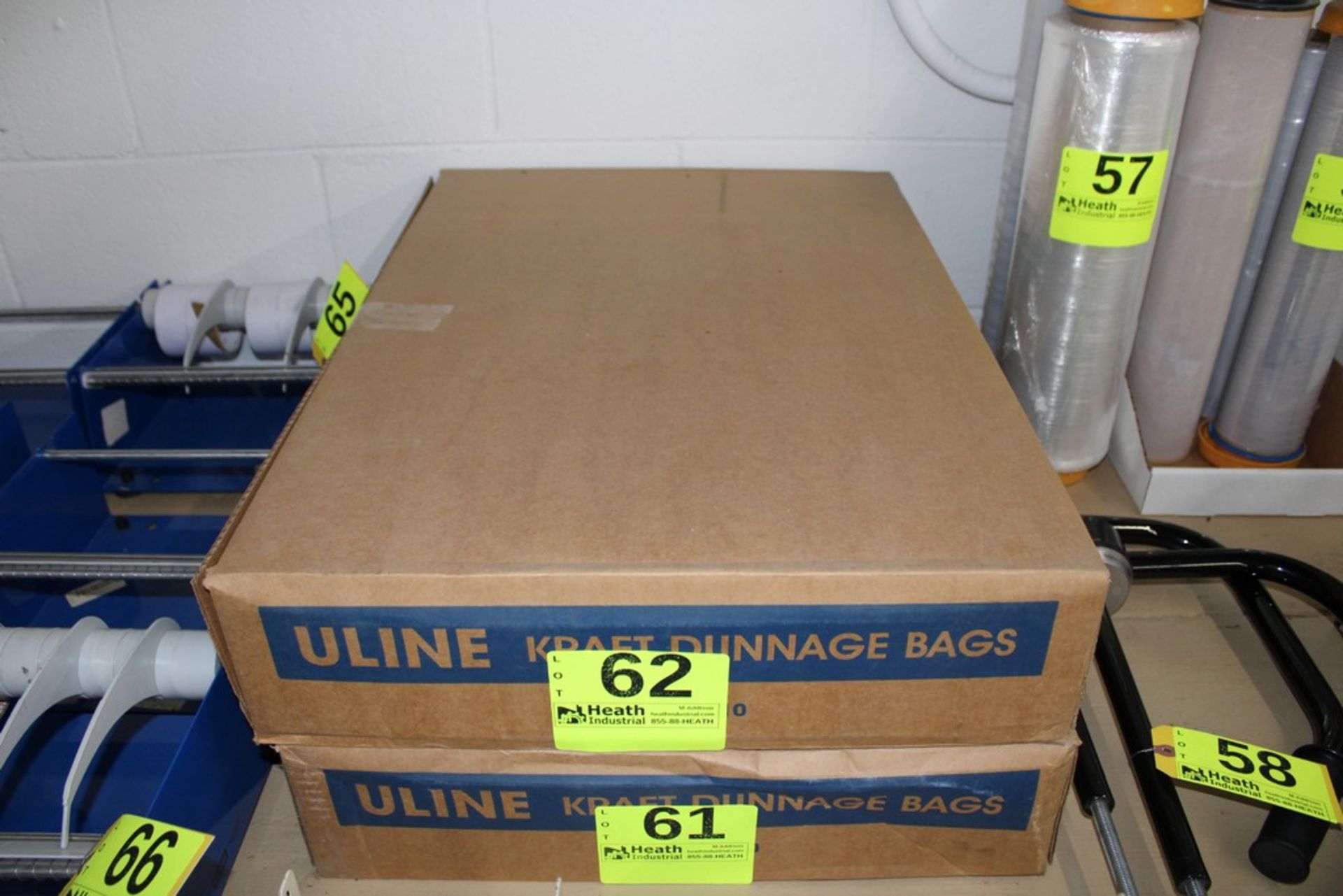 (1) CASE ULINE S-7253 KRAFT DUNNAGE BAGS, 24" X 36", 2-PLY, (10) PER CASE