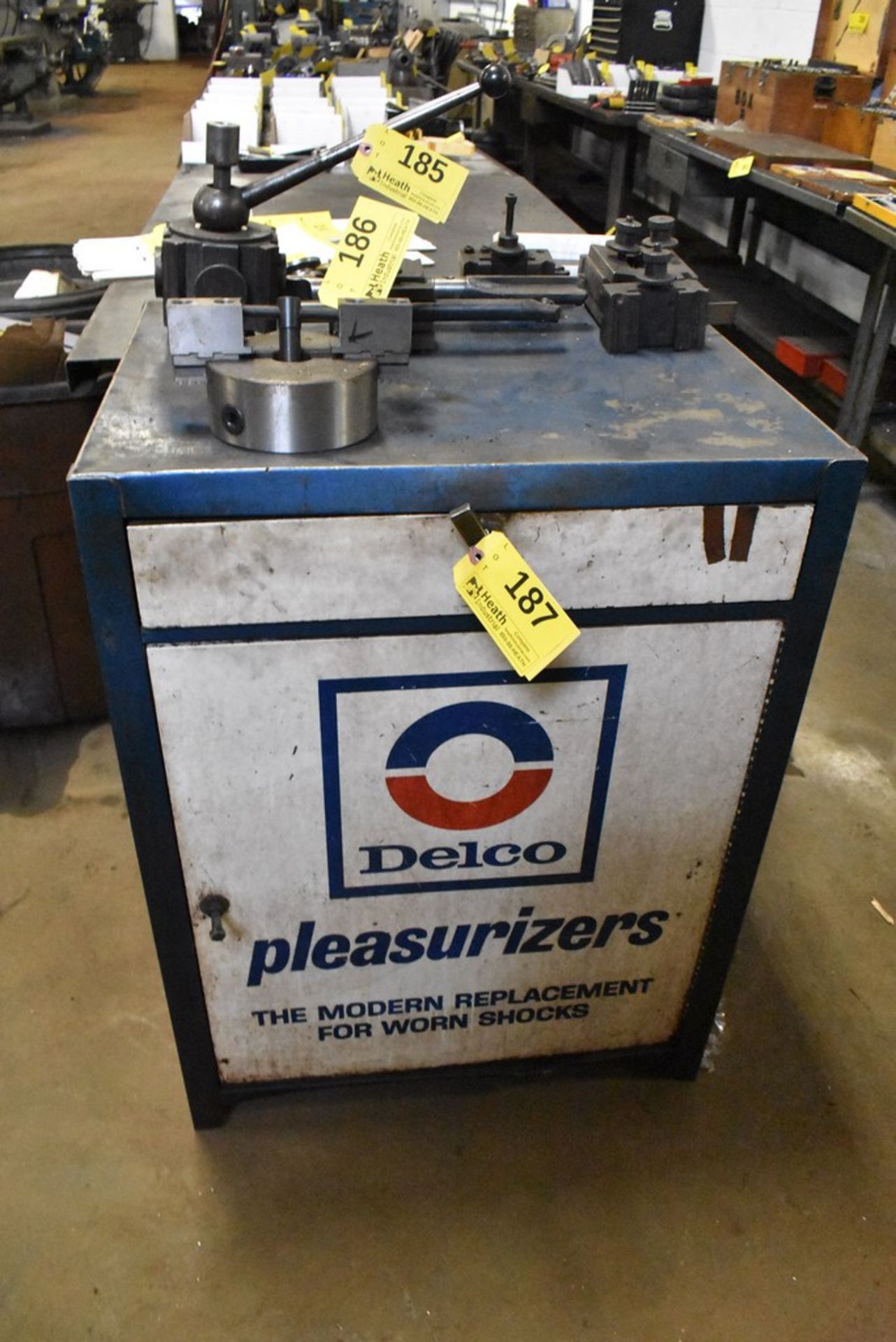 DELCO STEEL CABINET 28" X 22" X 37"