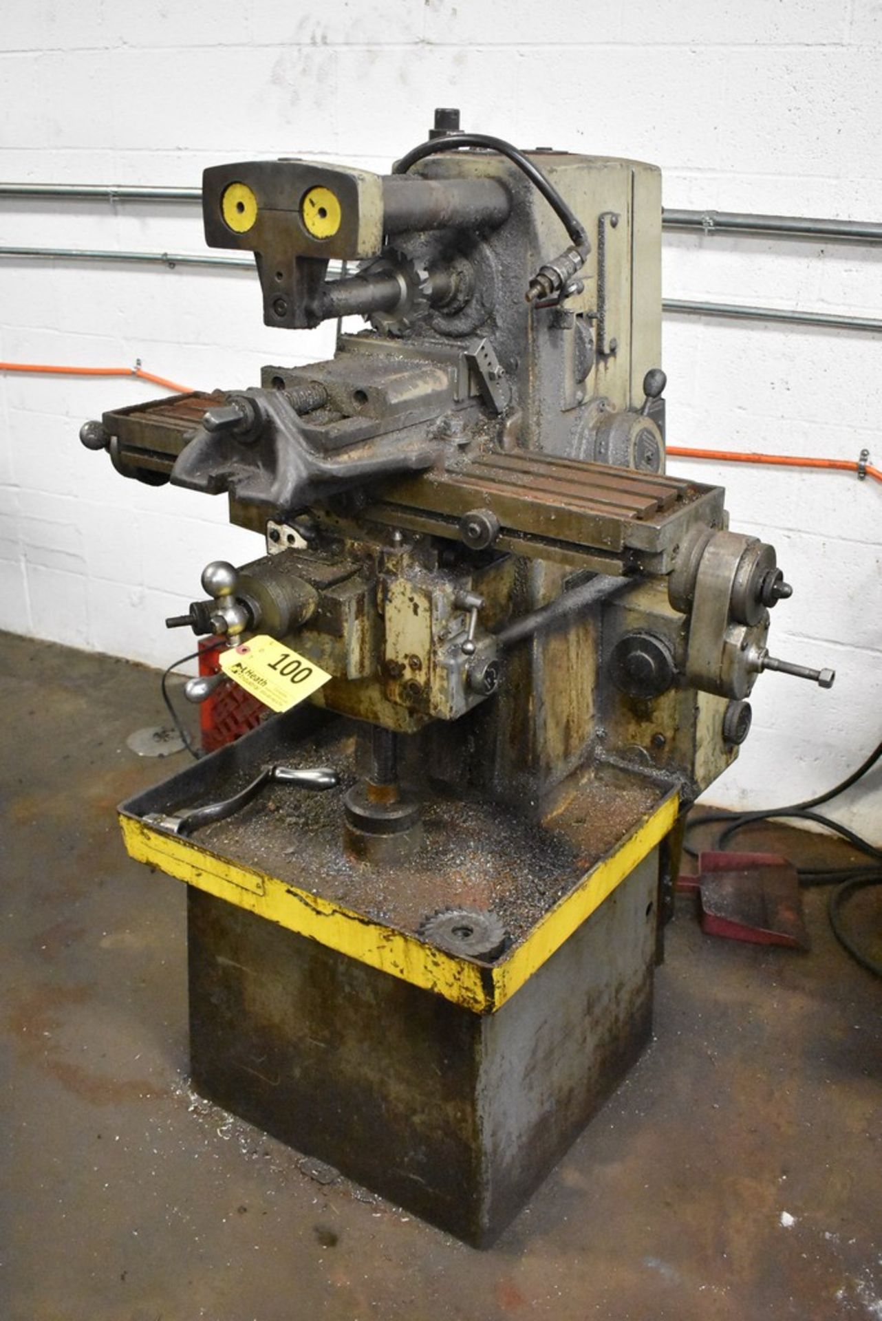 CLAUSING MODEL 8541 HORIZONTAL MILL, S/N 801152, WITH ARBOR SUPPORT