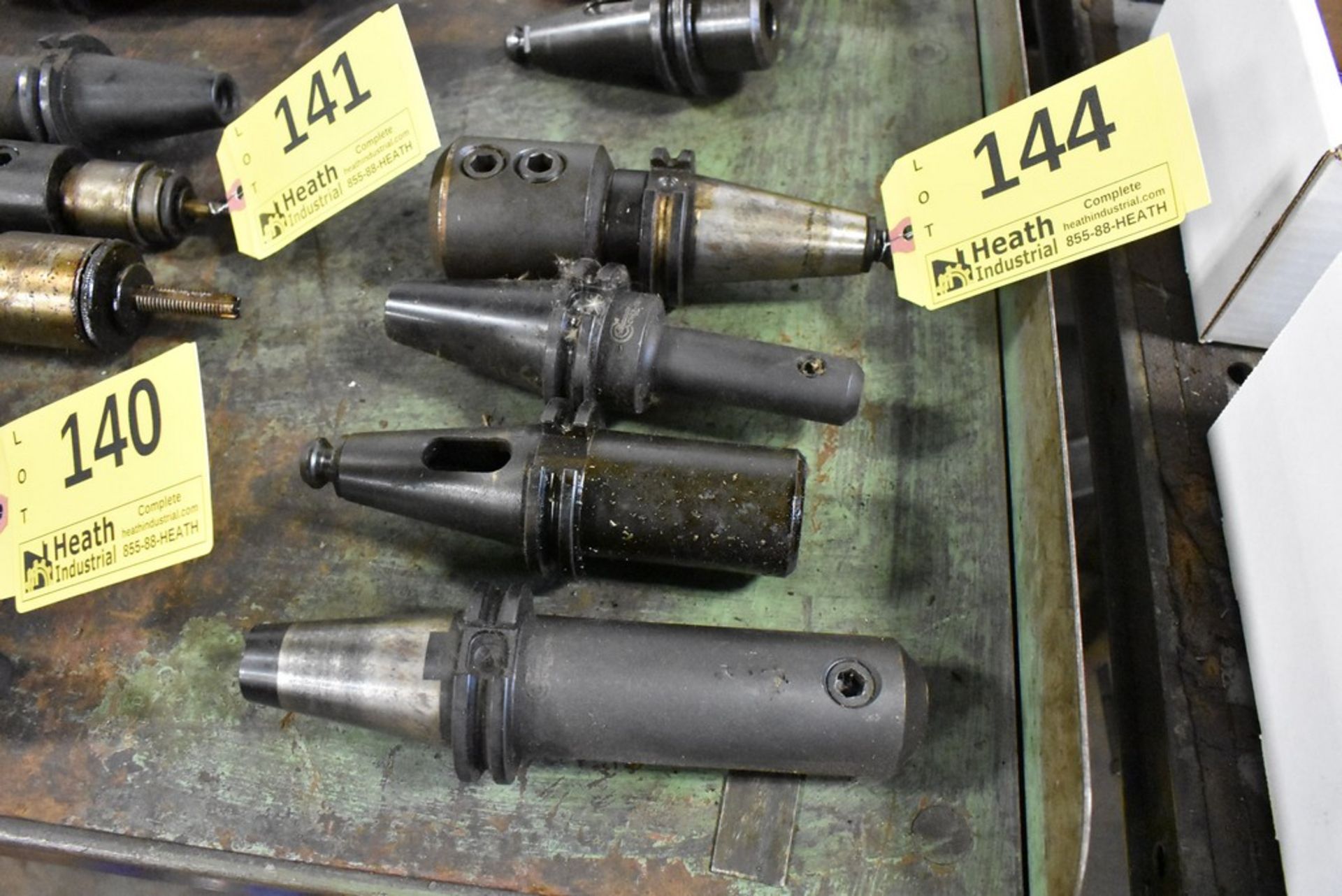 (4) 40 TAPER TOOL HOLDERS