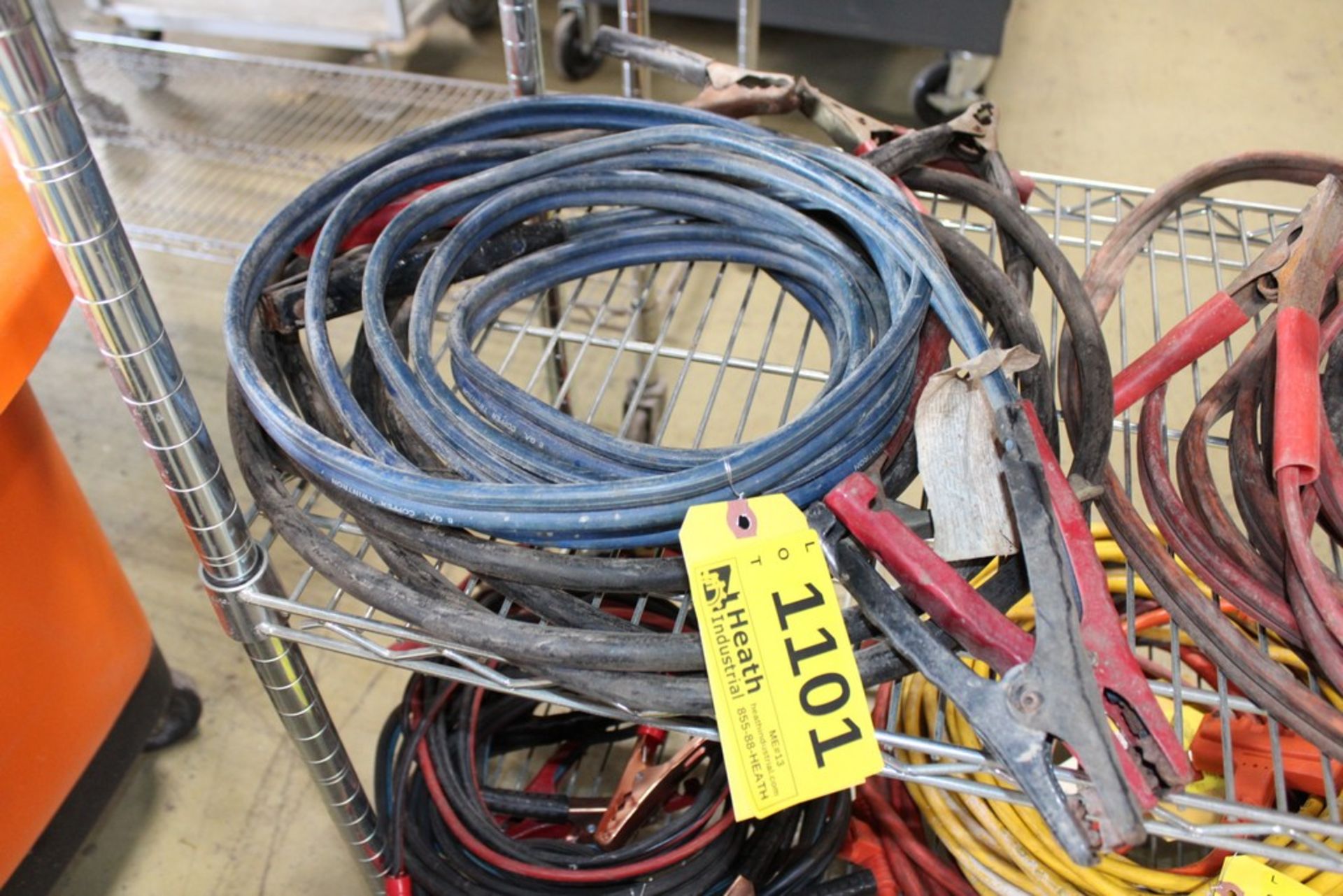 (2) SETS HEAVY DUTY JUMPER CABLES