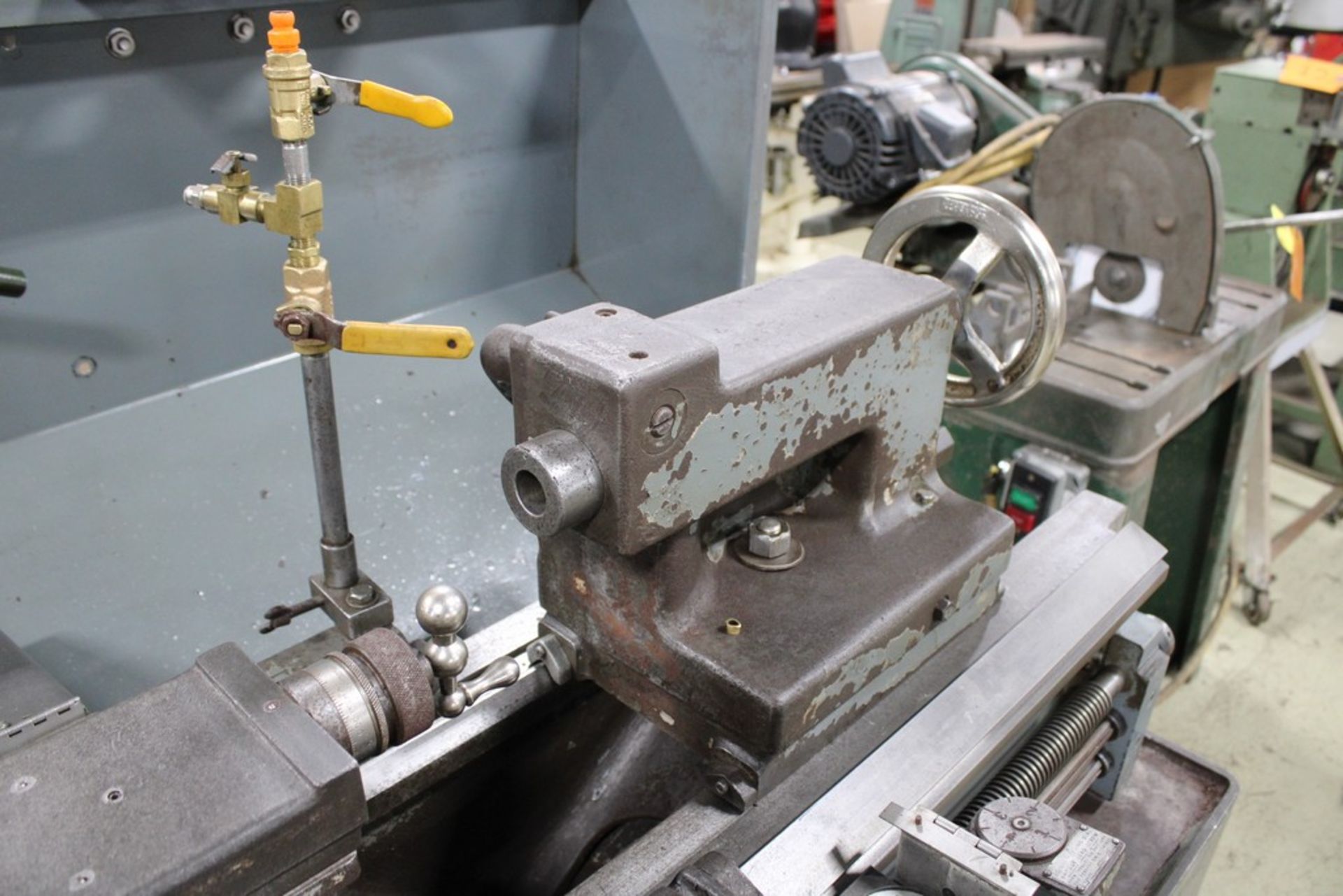 LEBLOND 15" X 48" MODEL REGAL TOOLROOM LATHE, S/N 11C535, 1800 RPM SPINDLE, 10"3 & 4 JAW - Image 7 of 12